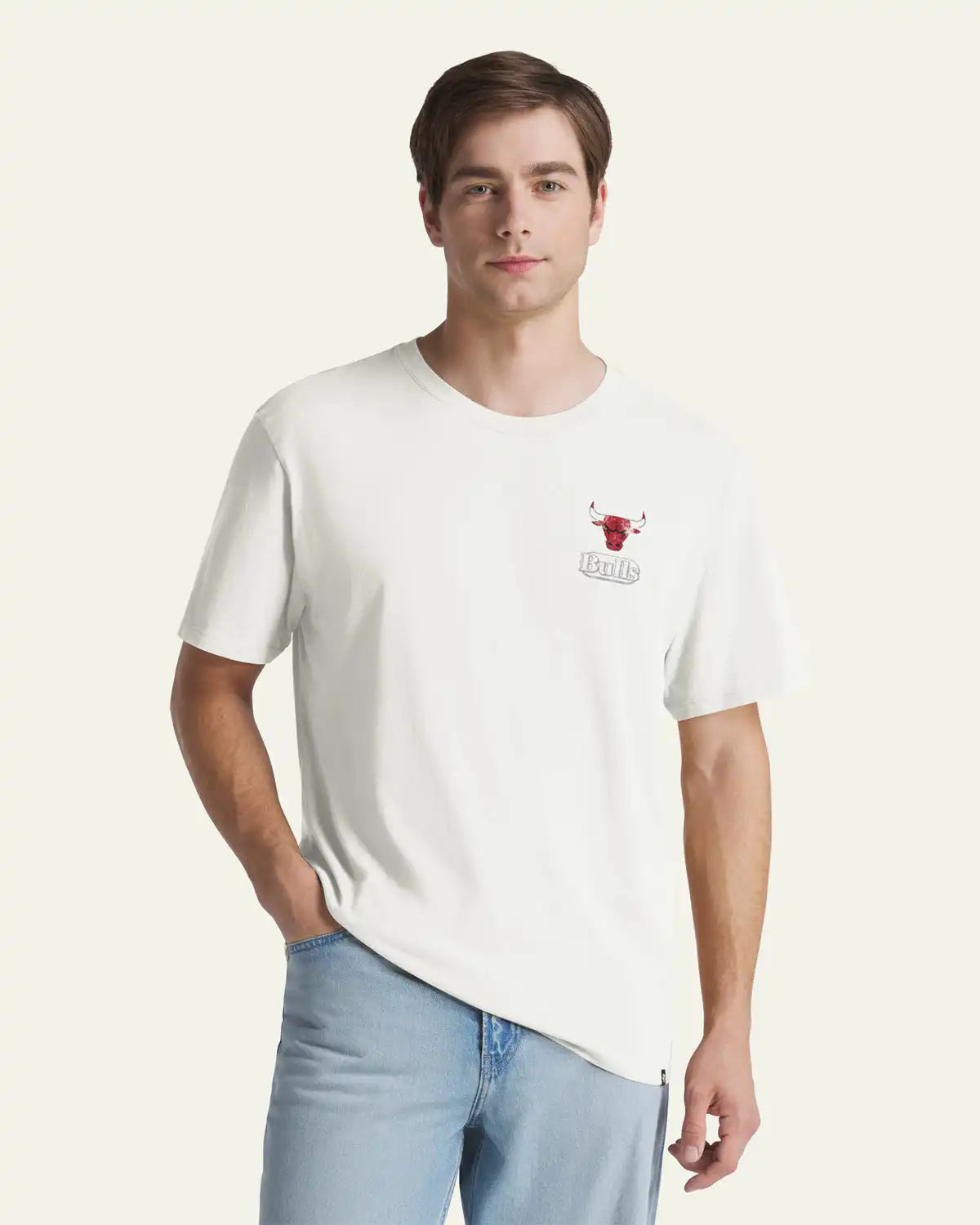 CHICAGO BULLS OVAL SPORT BACKER '47 EVERYDAY TEE
