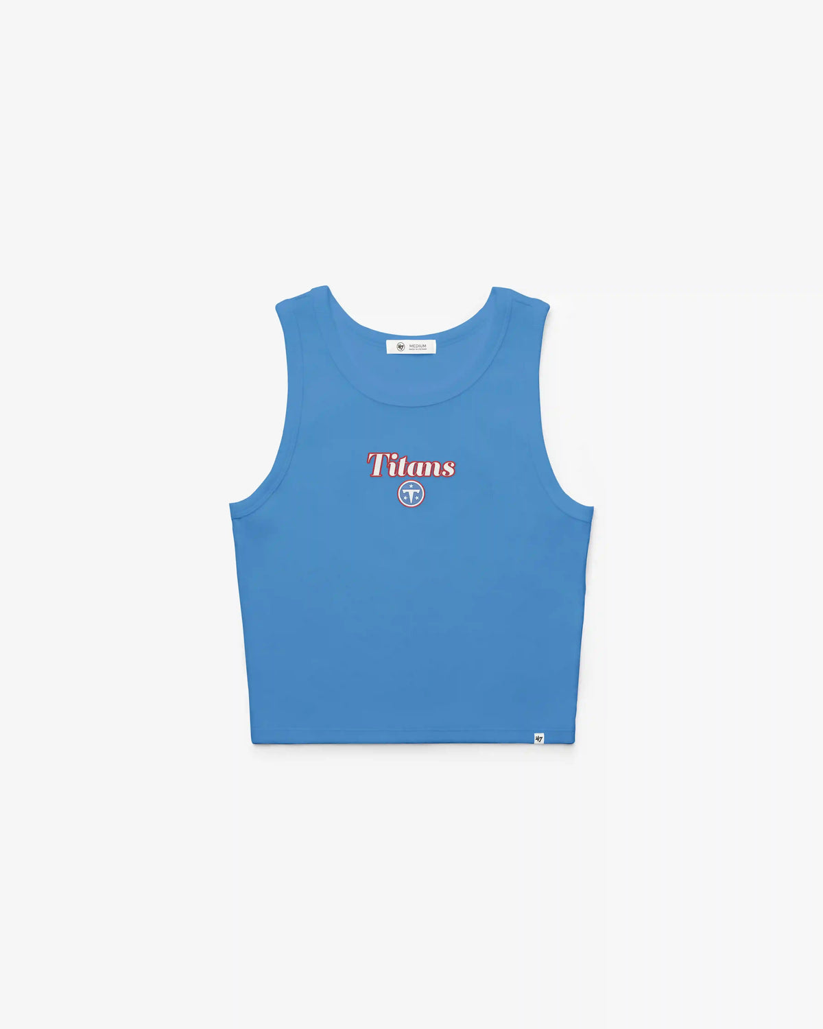 Tennessee Titans Straight Cut '47 Baby Rib Tank Womens