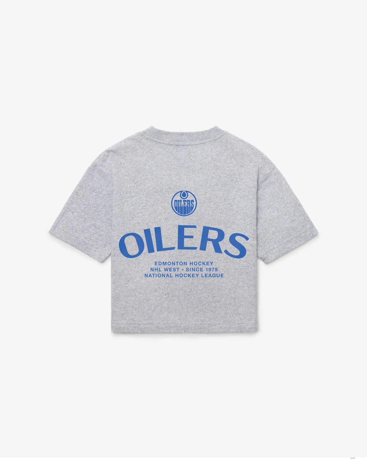 EDMONTON OILERS HADRIAN '47 FOUNDATION CROP TEE WOMENS