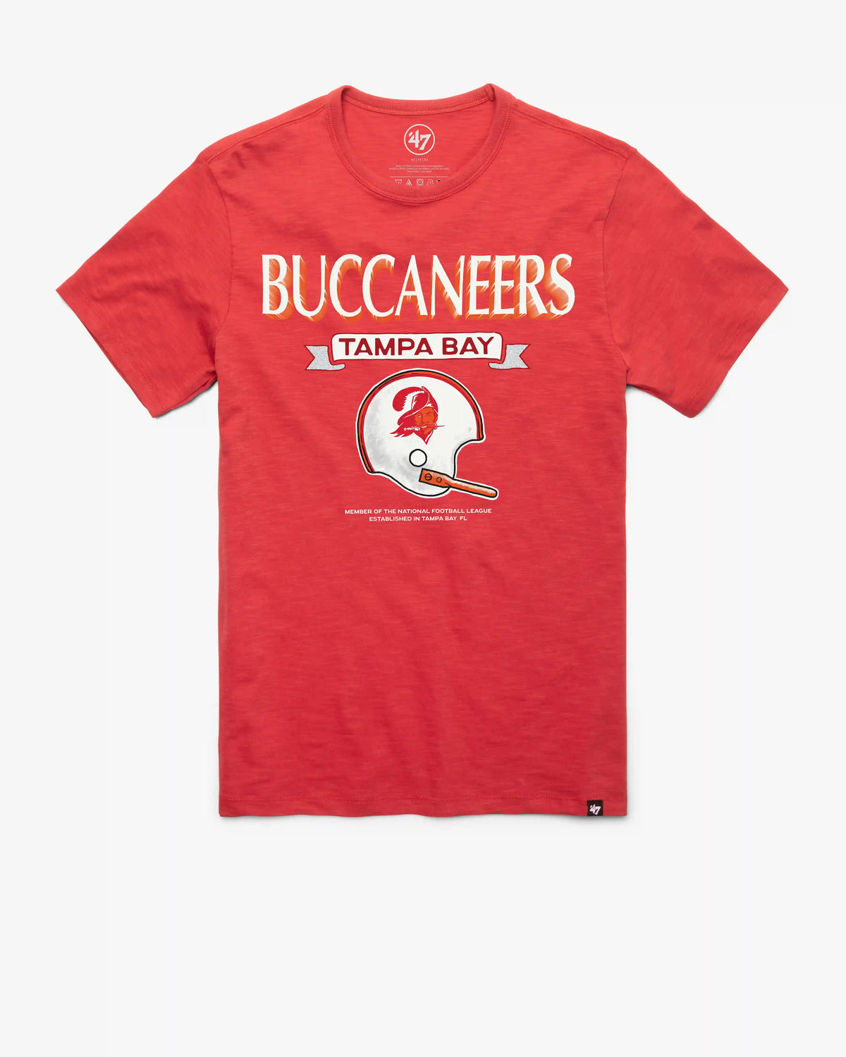 TAMPA BAY BUCCANEERS HISTORIC LONG HAUL '47 SCRUM TEE
