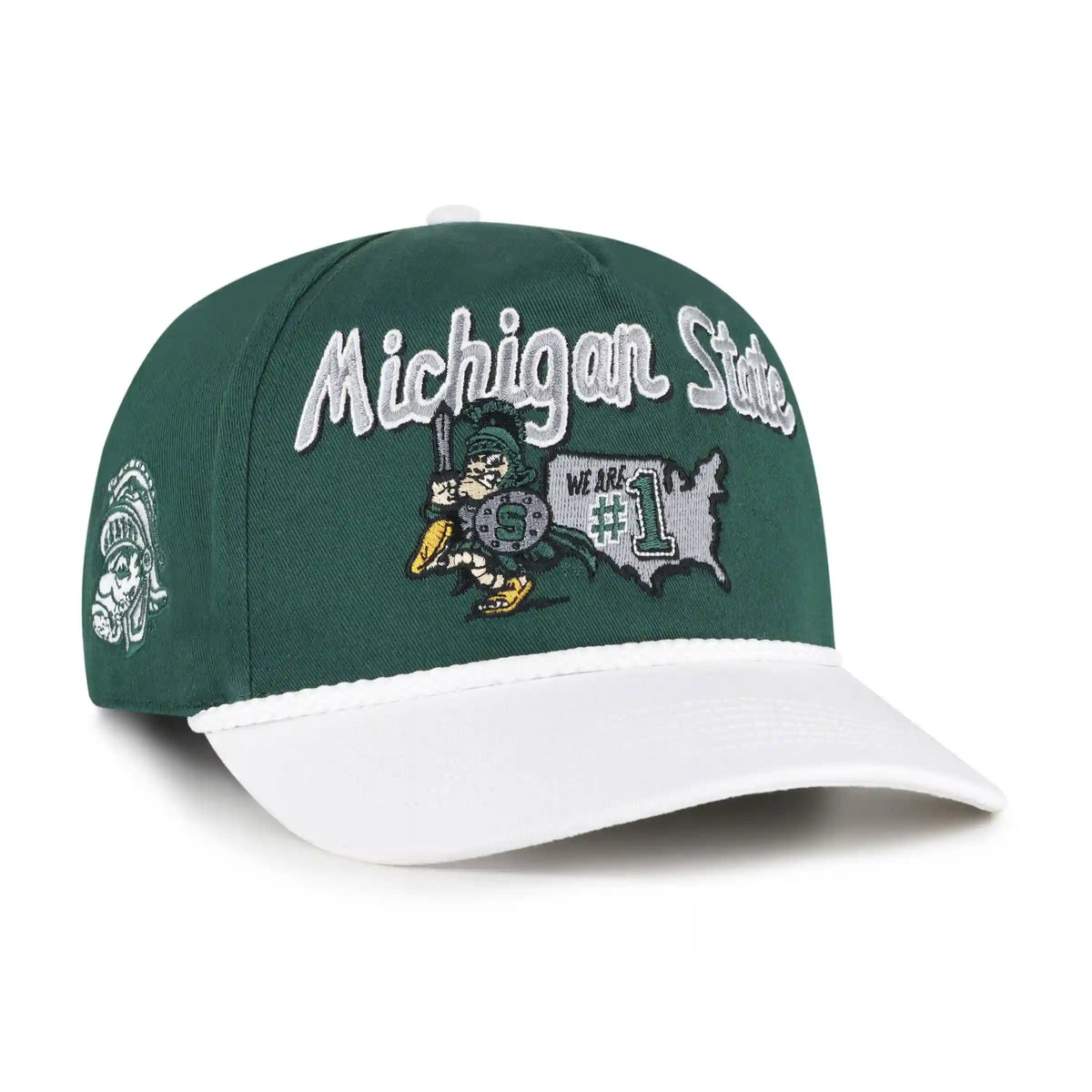 MICHIGAN STATE SPARTANS VINTAGE MASCOT MANIA '47 HITCH