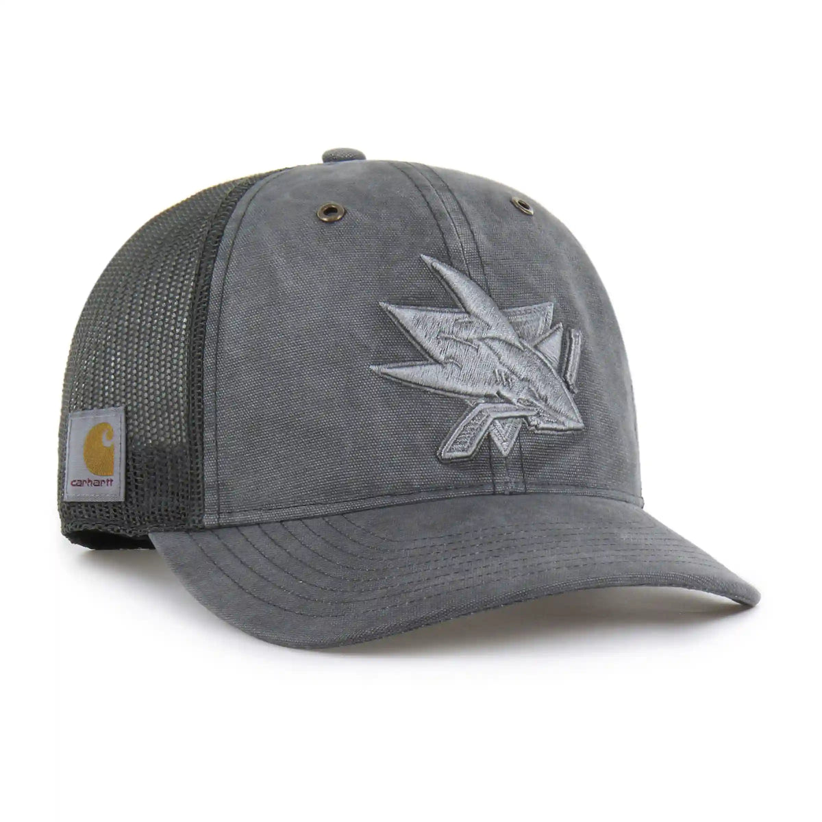 SAN JOSE SHARKS CARHARTT DYED '47 TRUCKER RF RELAXED FIT