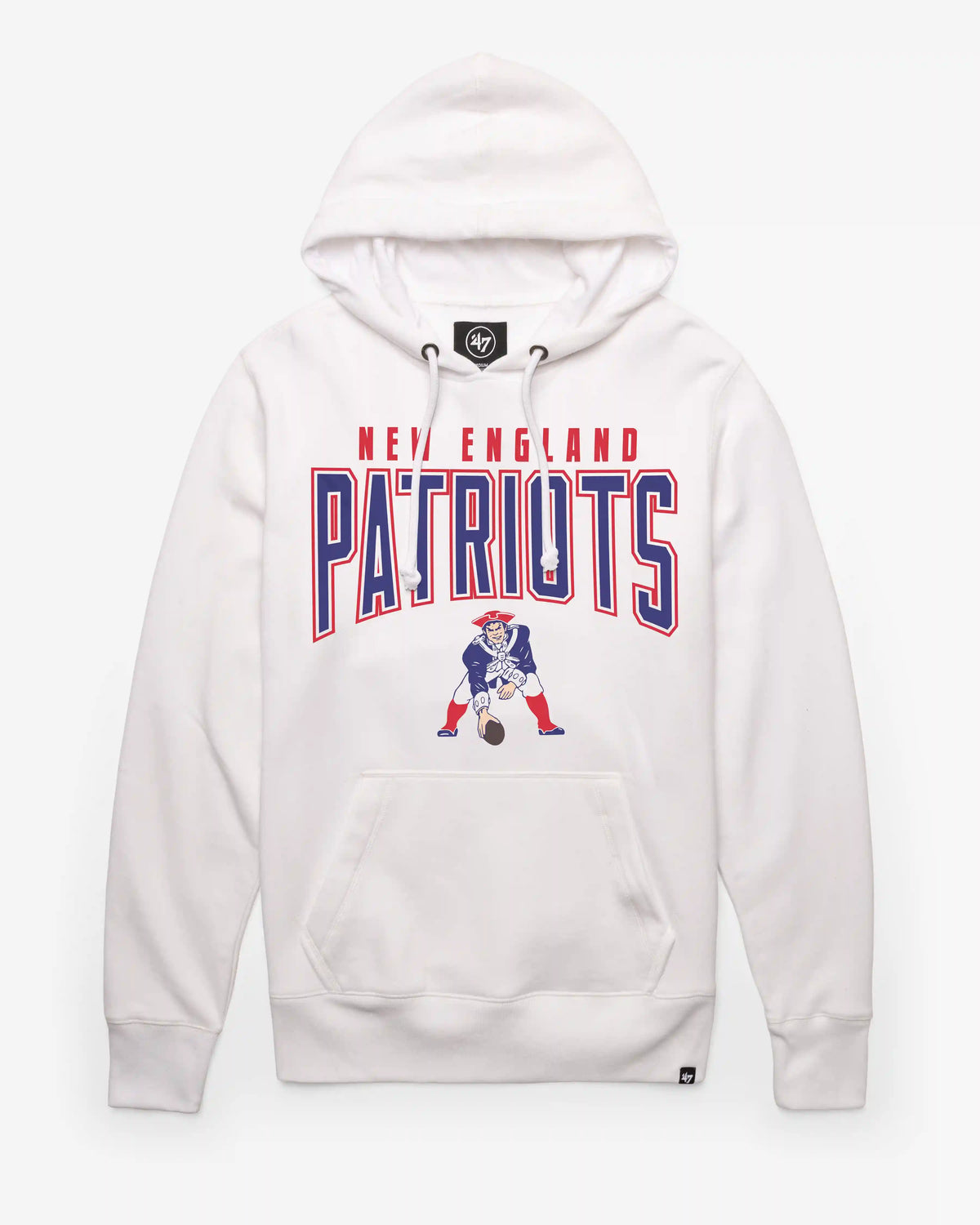 NEW ENGLAND PATRIOTS HISTORIC TEAM ELEMENTS '47 ARCH HEADLINE HOOD