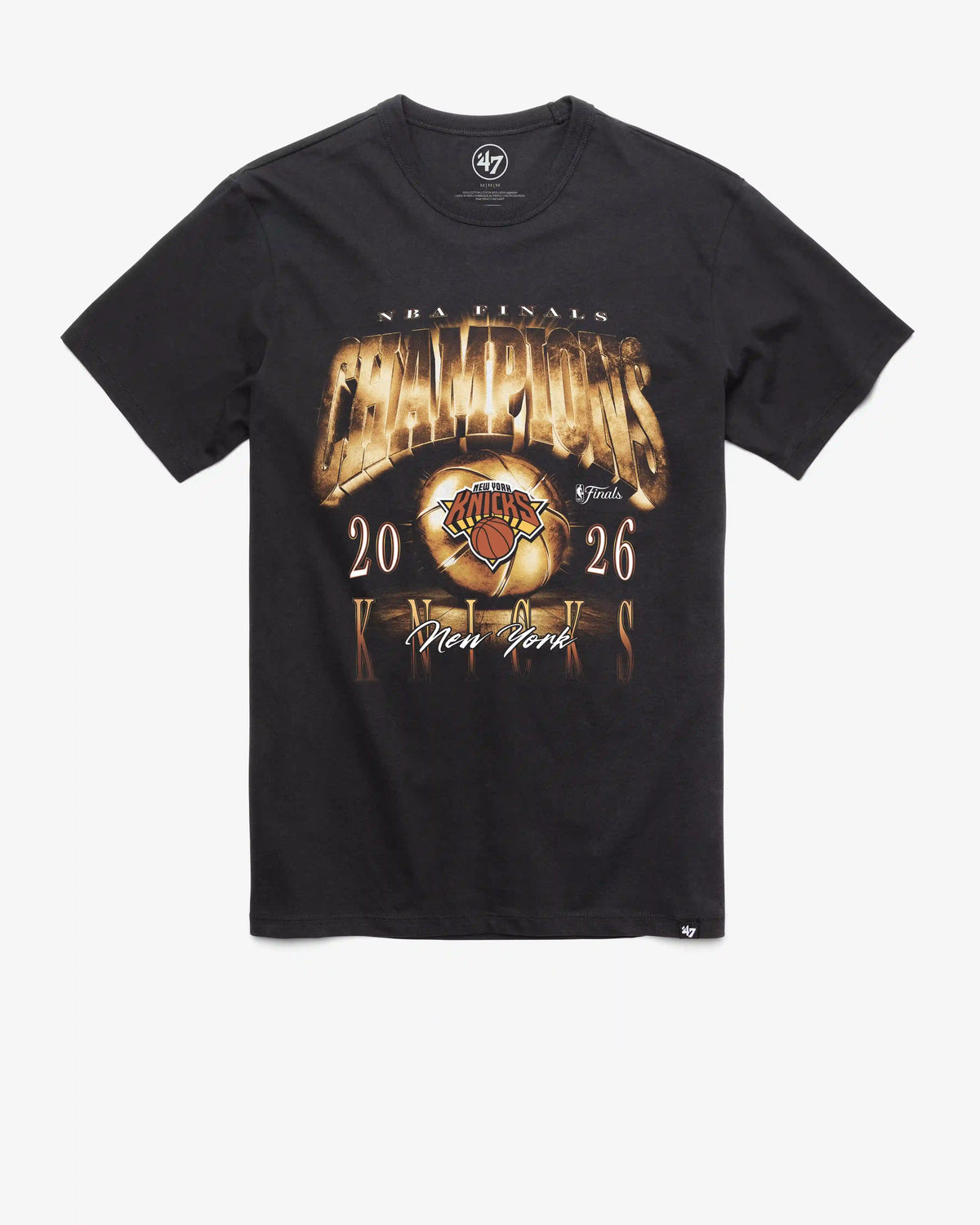 NEW YORK KNICKS 2026 NBA CHAMPIONS '47 FRANKLIN TEE