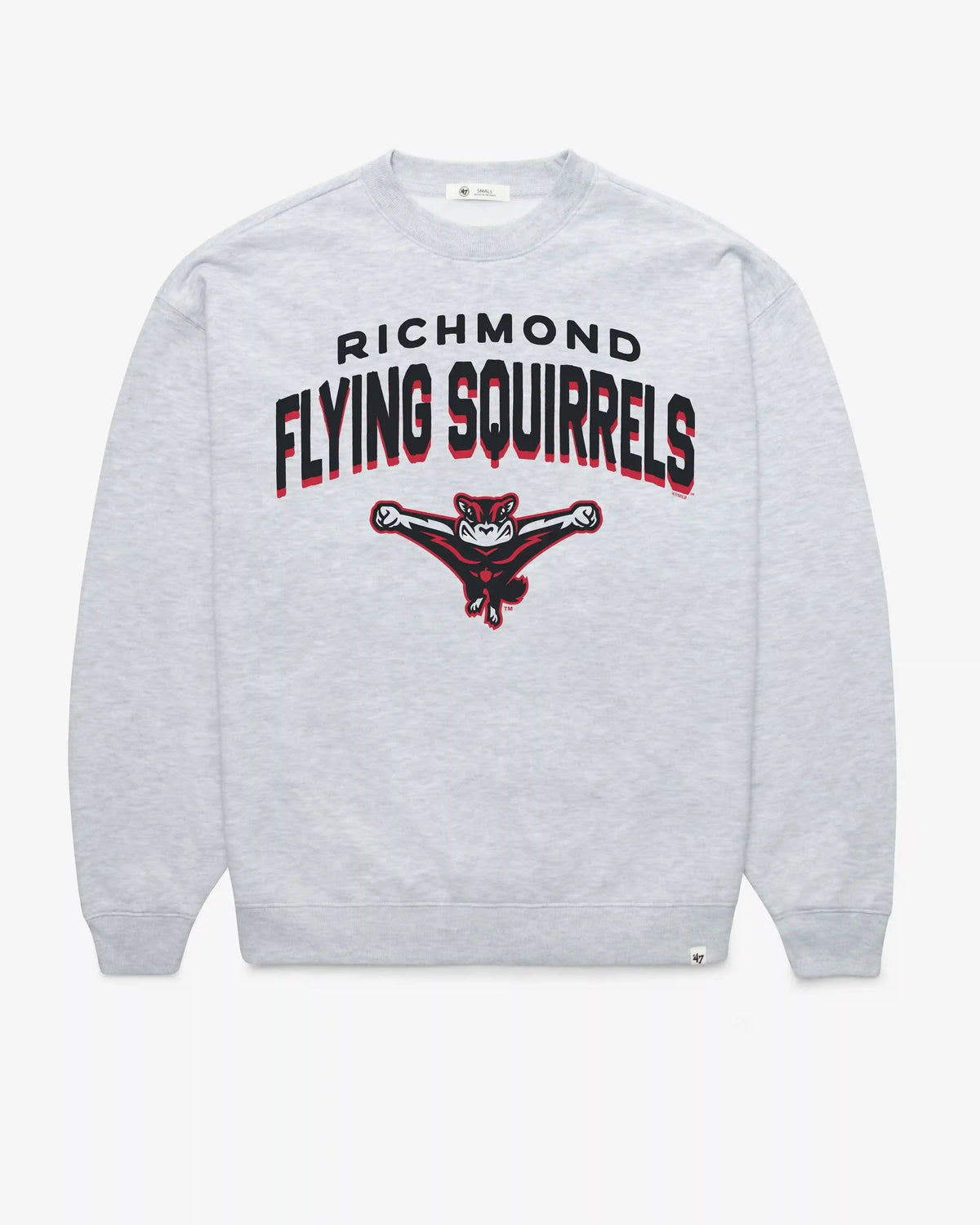 RICHMOND FLYING SQUIRRELS CAMPUS ARCH CLOUD '47 OVERSIZED CREW WOMENS