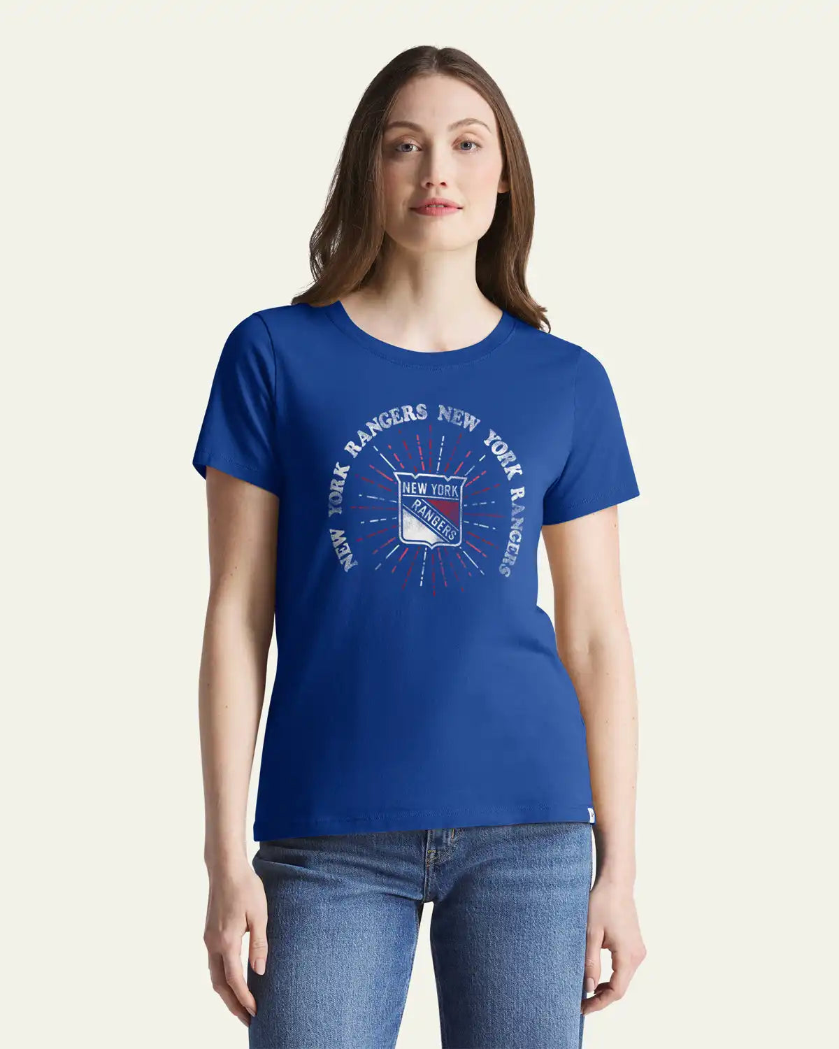 NEW YORK RANGERS SHINE LINES '47 WOMEN'S EVERYDAY TEE