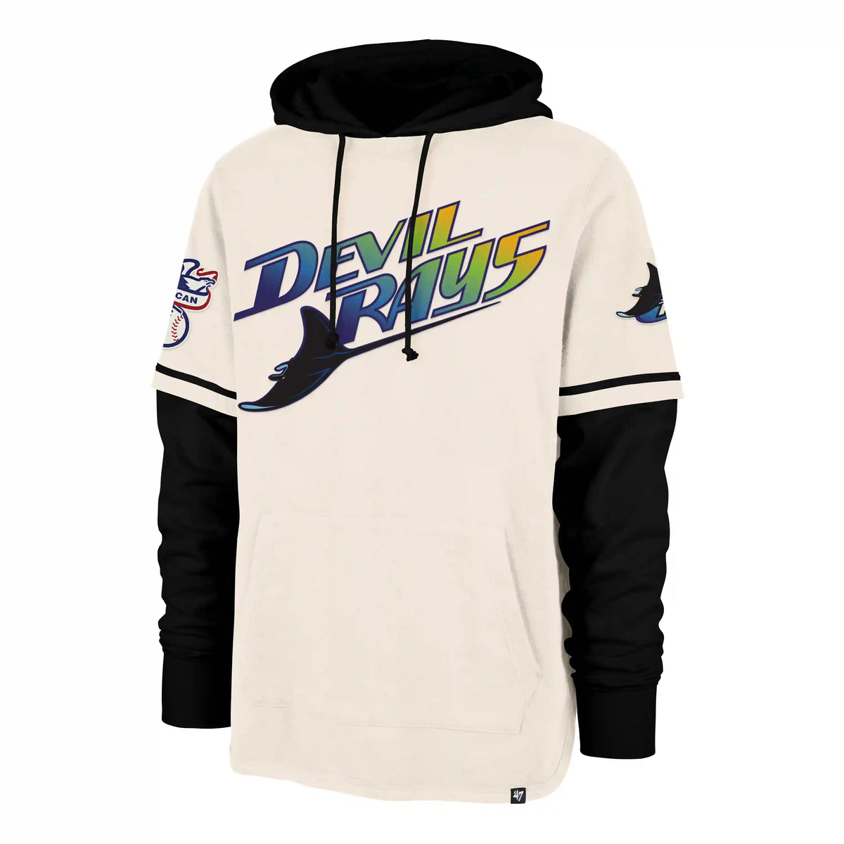 TAMPA BAY RAYS COOPERSTOWN TRIFECTA '47 SHORTSTOP PULLOVER HOOD