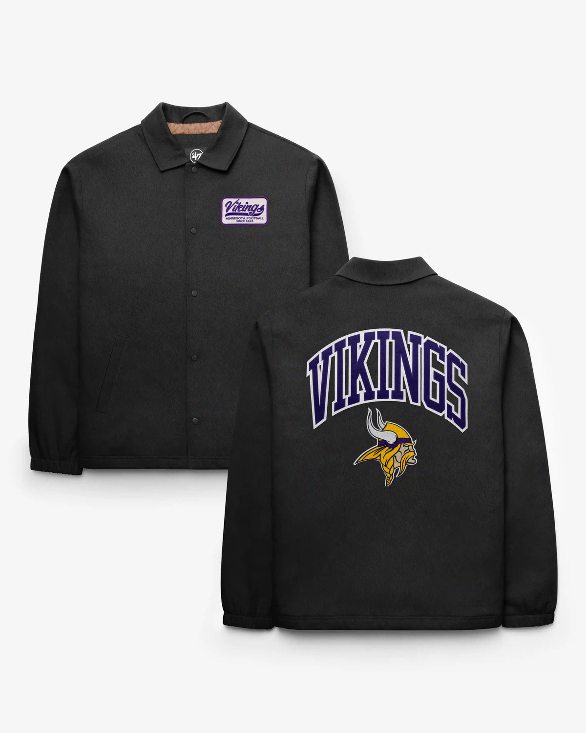 MINNESOTA VIKINGS RETREAD '47 COACHES JACKET