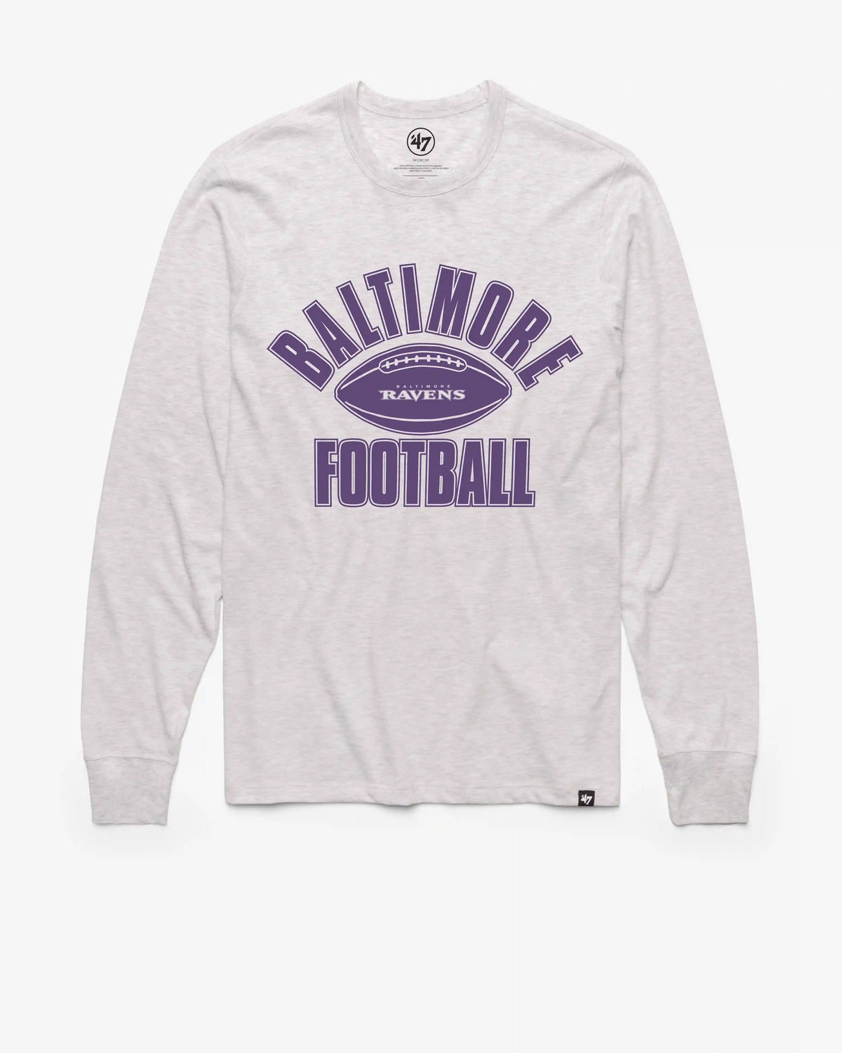 BALTIMORE RAVENS ISSUED '47 FRANKLIN LONG SLEEVE TEE