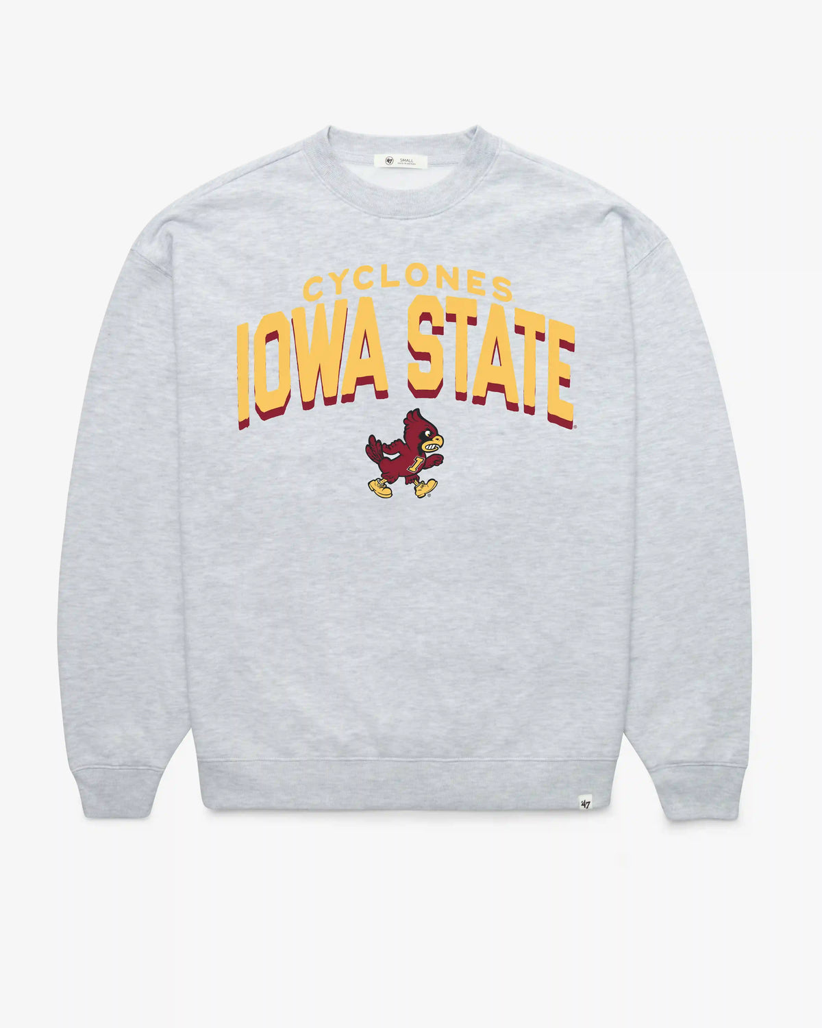 IOWA STATE CYCLONES VINTAGE CAMPUS ARCH CLOUD '47 OVERSIZED CREW WOMENS