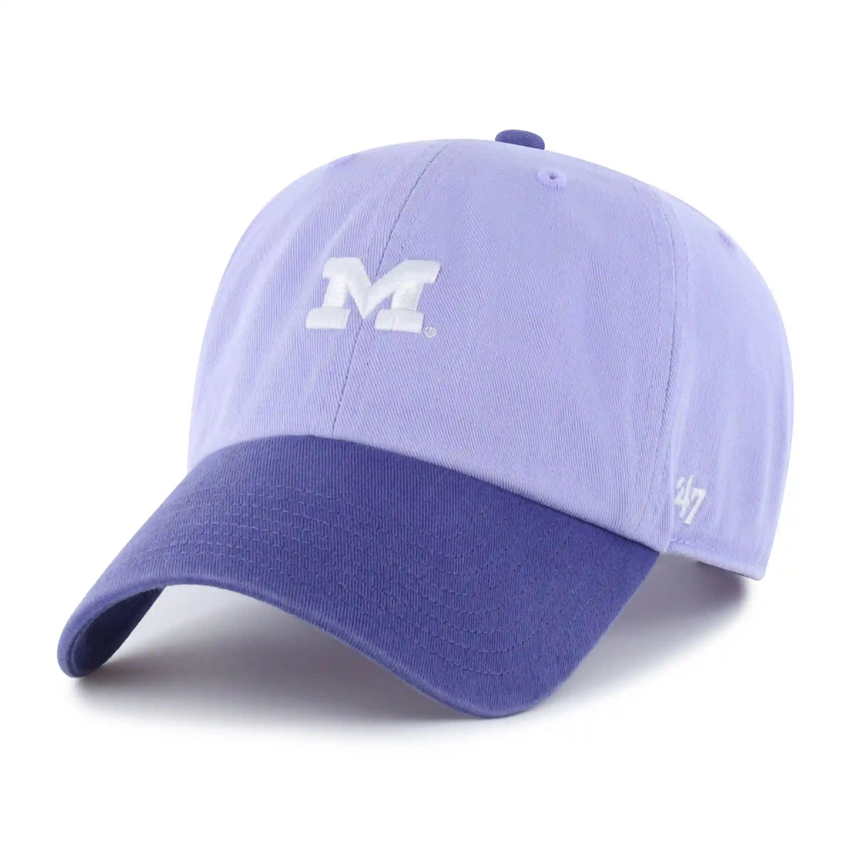 MICHIGAN WOLVERINES BASE RUNNER TWO TONE '47 CLEAN UP