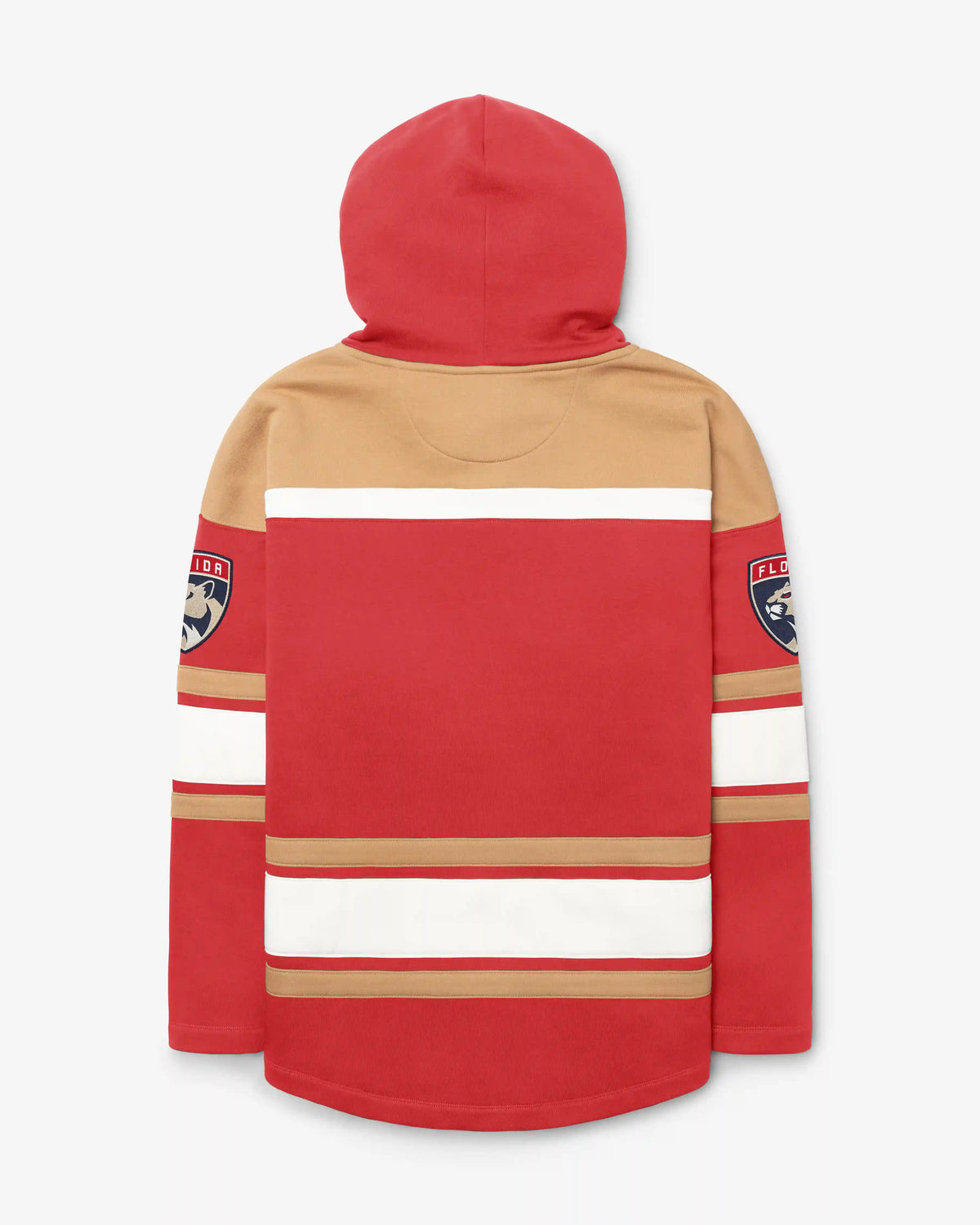 FLORIDA PANTHERS BLOCK SCRIPT SUPERIOR '47 LACER HOOD