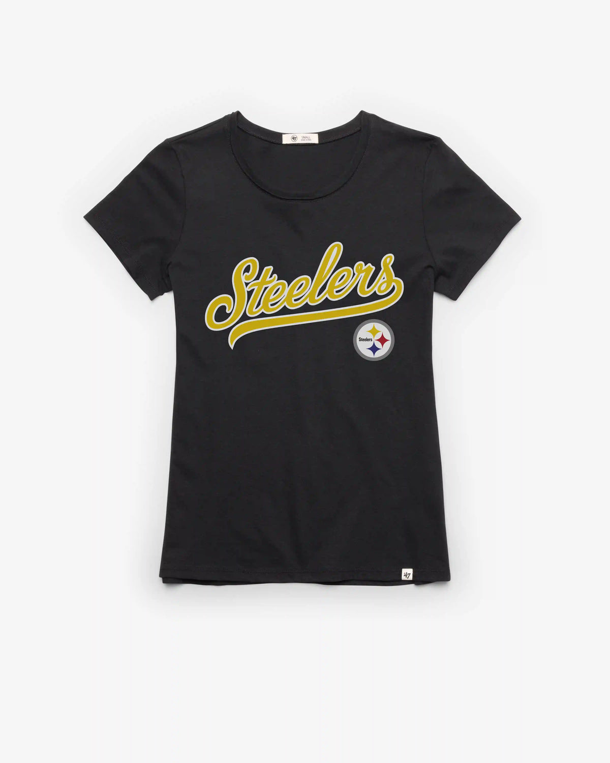 PITTSBURGH STEELERS TAIL SWEEP '47 FRANKIE TEE WOMENS