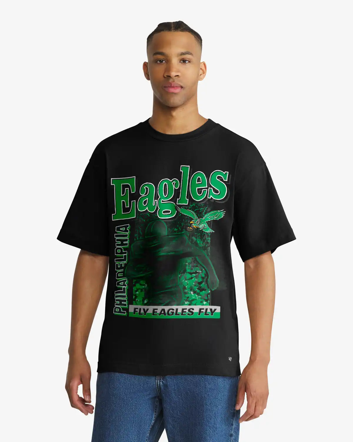 PHILADELPHIA EAGLES HISTORIC SPEED BURST '47 FOUNDATION TEE