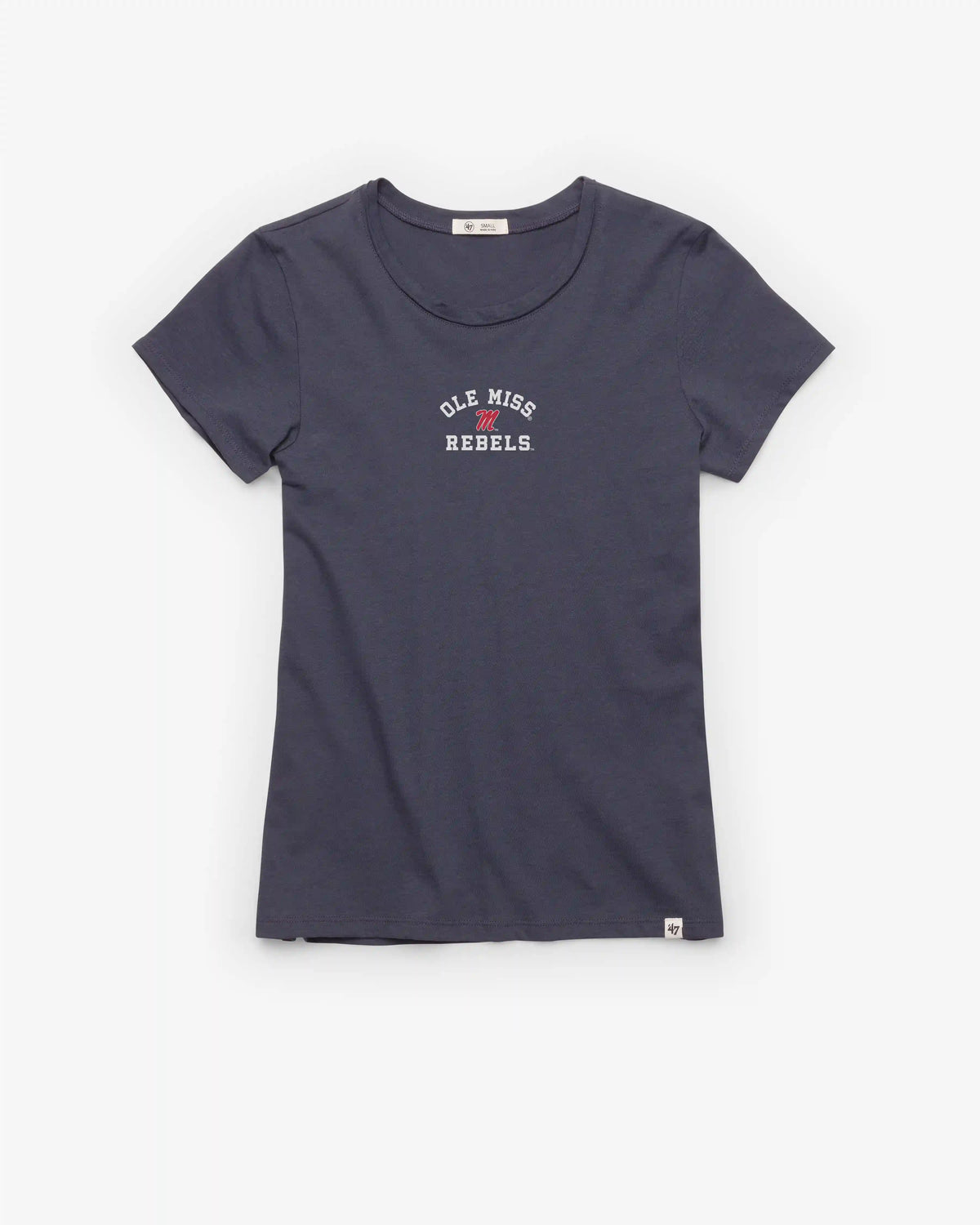 OLE MISS REBELS SPIRITED ARCH '47 WOMEN'S FRANKIE TEE