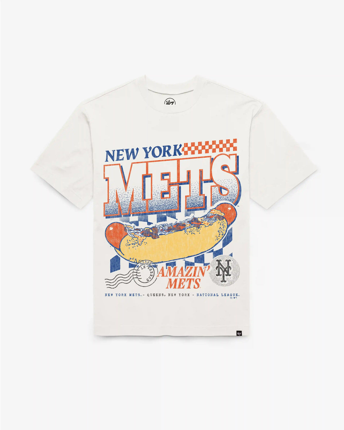 NEW YORK METS ON THE GRILL '47 FOUNDATION TEE