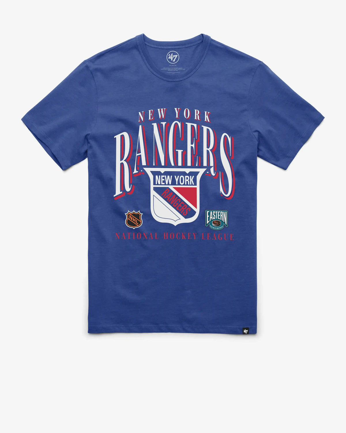 NEW YORK RANGERS VINTAGE CREASE '47 FRANKLIN TEE