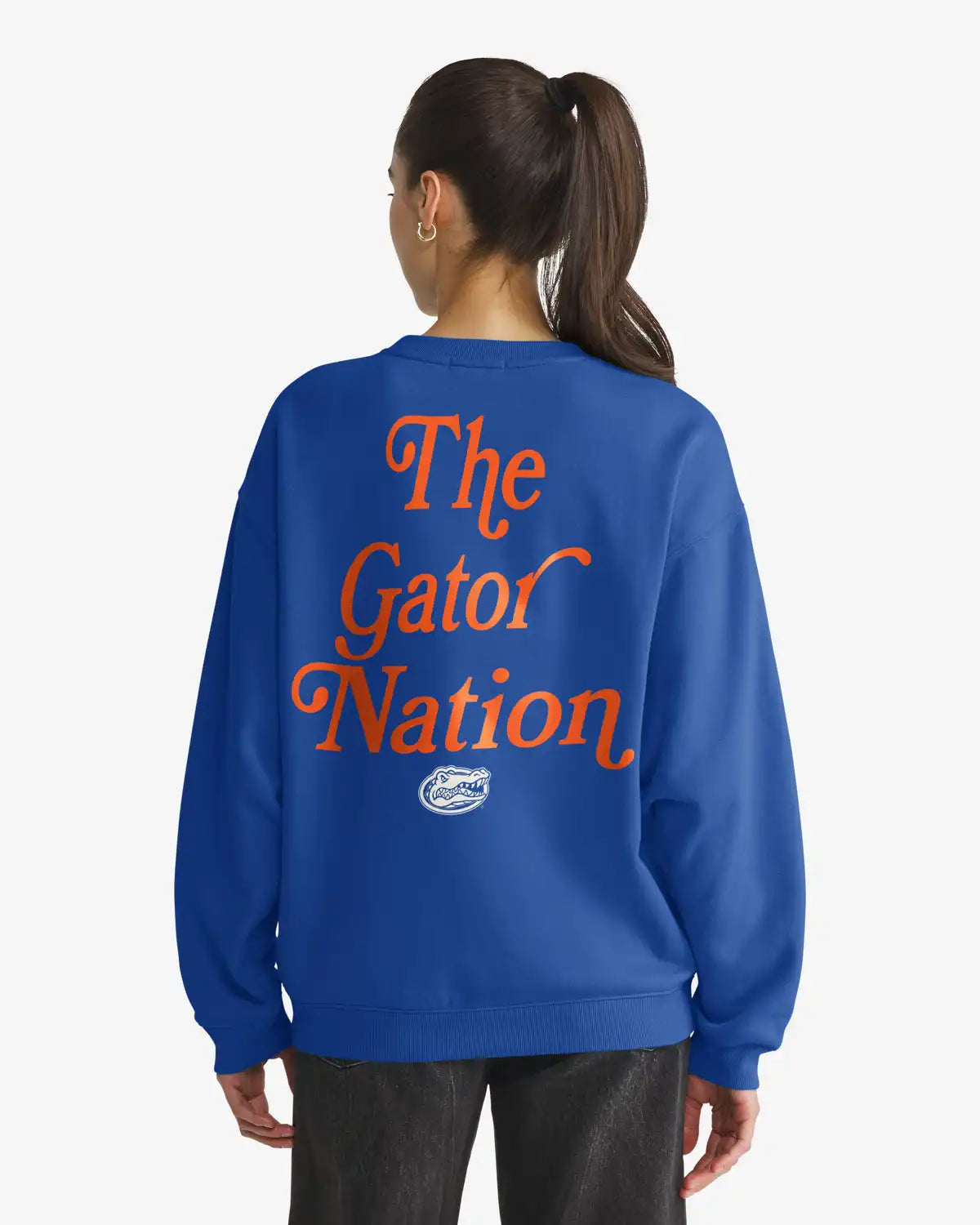 FLORIDA GATORS SHOUT IT OUT '47 OVERSIZED CREW WOMENS