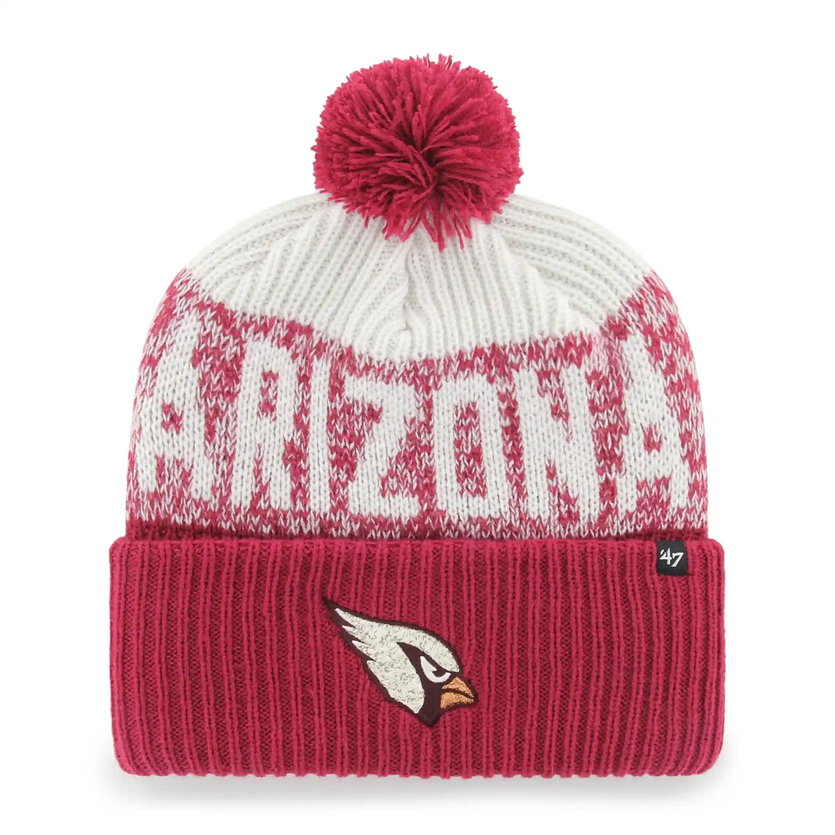 ARIZONA CARDINALS RIVALRY BONE CHILL '47 CUFF KNIT