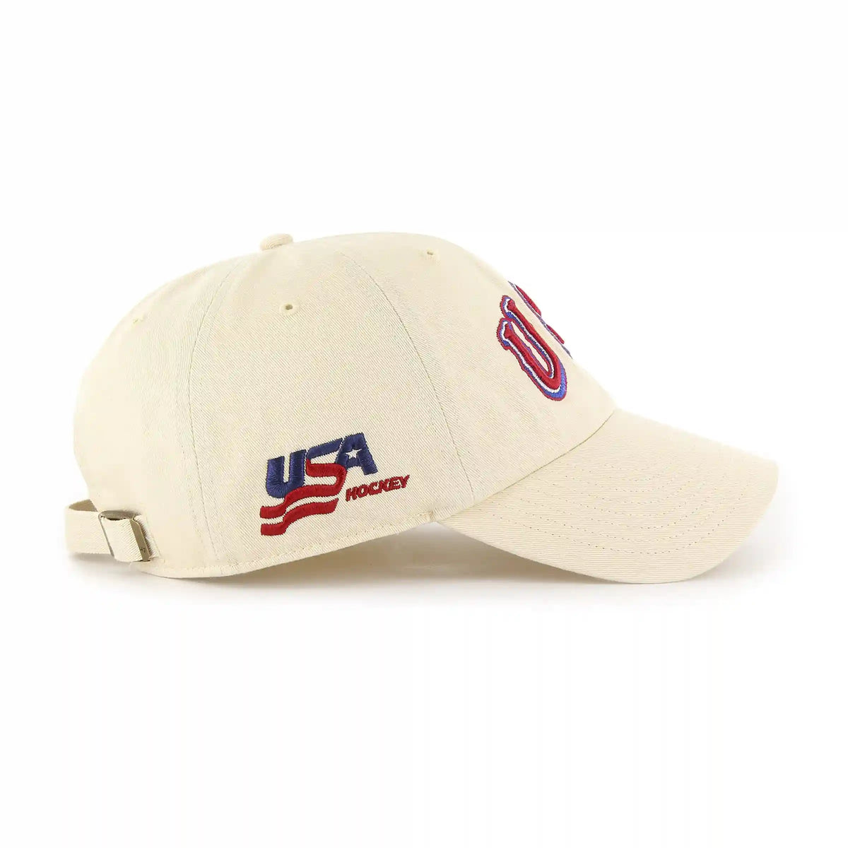 USA HOCKEY VINTAGE 1968 SCRIPT '47 CLEAN UP