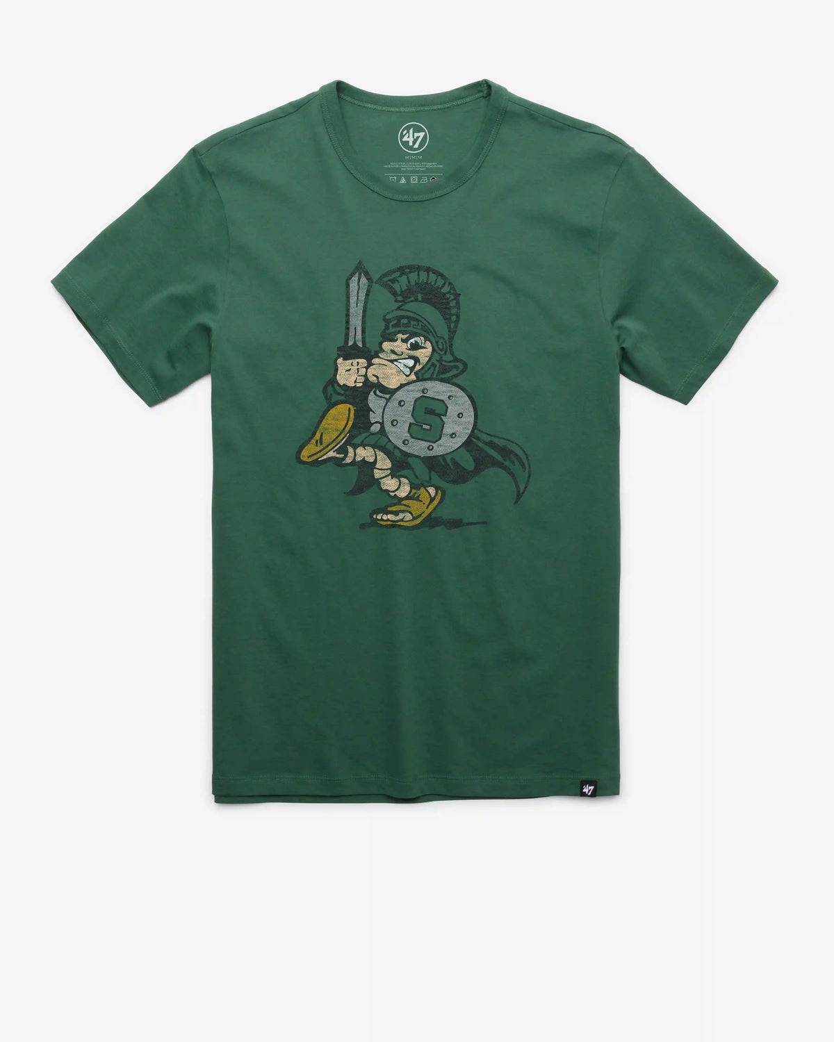 MICHIGAN STATE SPARTANS VINTAGE PREMIER '47 FRANKLIN TEE