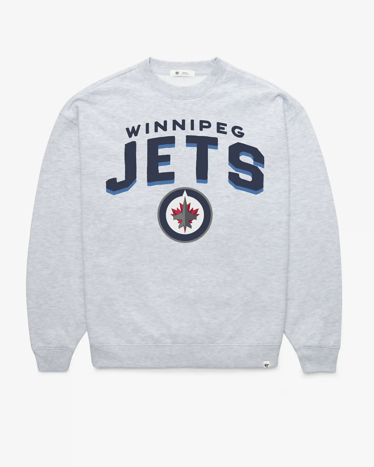 WINNIPEG JETS CAMPUS ARCH CLOUD '47 OVERSIZED CREW WOMENS