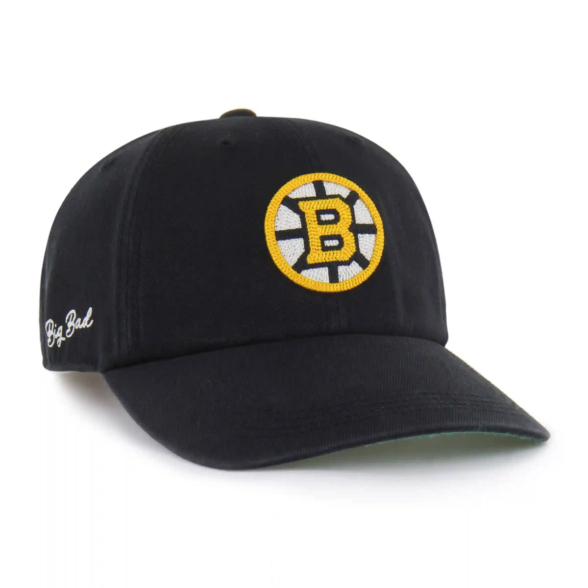 BOSTON BRUINS CHAIN SIDE STITCH '47 CLEAN UP LONG VISOR