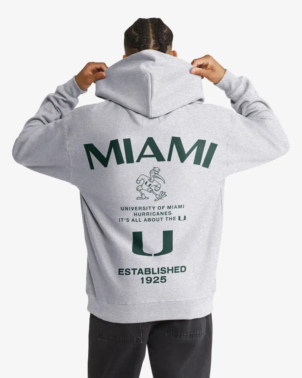 MIAMI HURRICANES CONSTANTINE '47 FOUNDATION HOOD