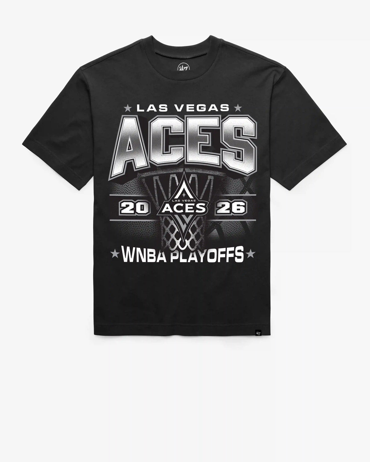 LAS VEGAS ACES PLAYOFFS '47 FOUNDATION TEE