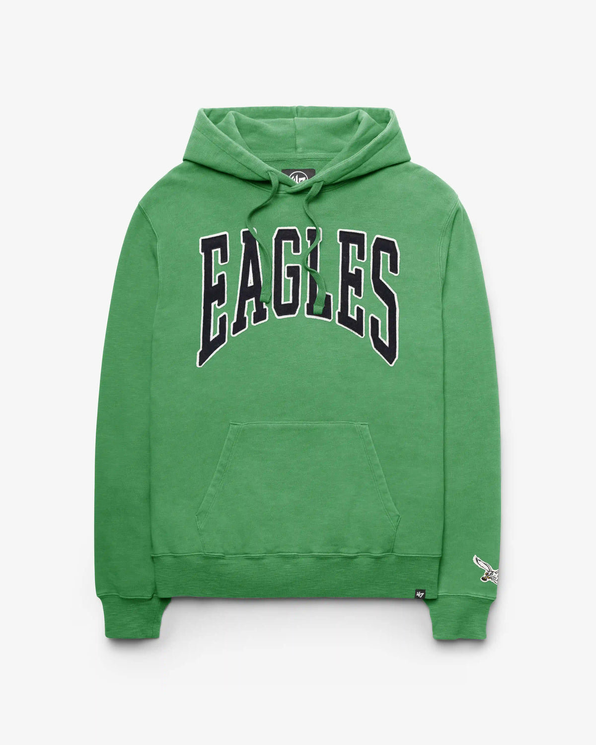 PHILADELPHIA EAGLES HISTORIC GROTON WELL WORN '47 FRENCH TERRY HOOD