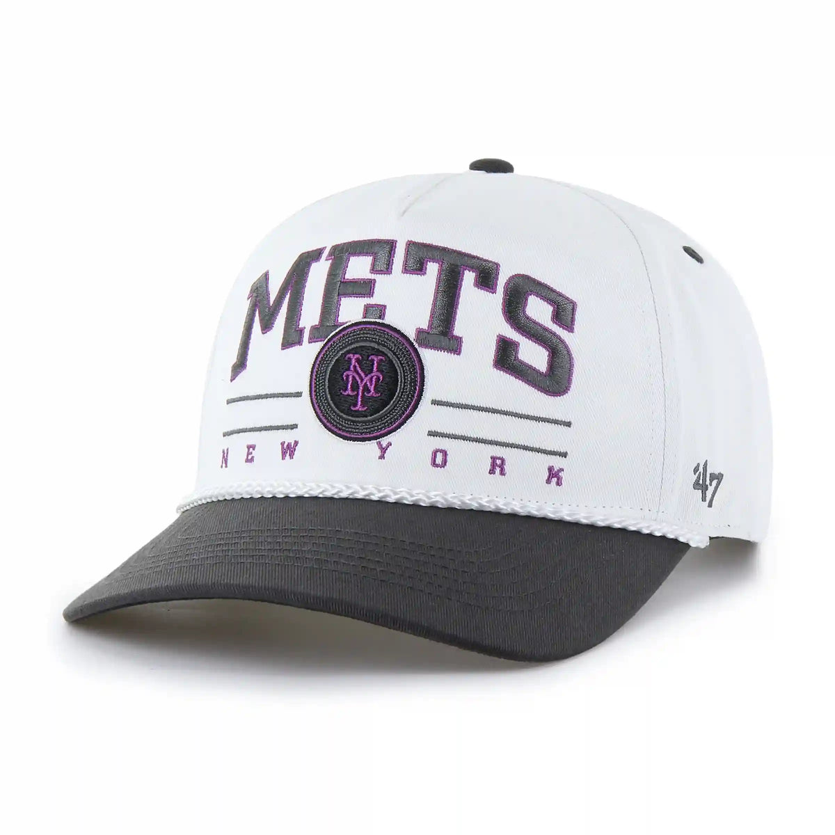 NEW YORK METS CITY CONNECT ROSCOE ROPE TWO TONE '47 HITCH