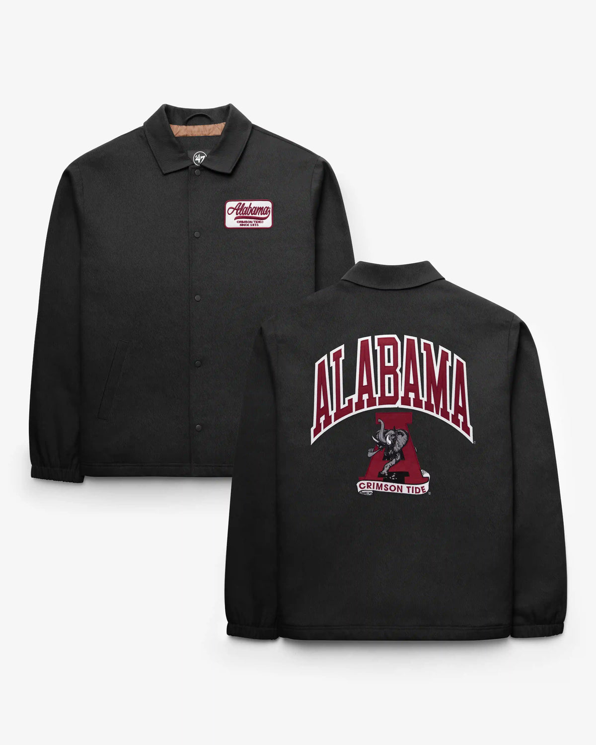 ALABAMA CRIMSON TIDE VINTAGE RETREAD '47 COACHES JACKET