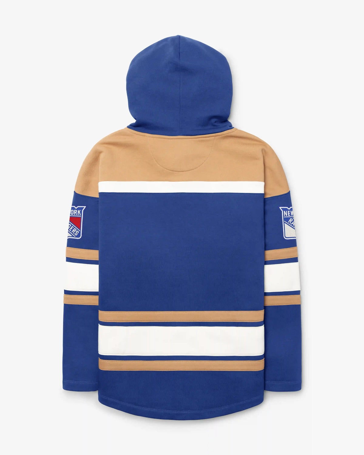 NEW YORK RANGERS BLOCK SCRIPT SUPERIOR '47 LACER HOOD