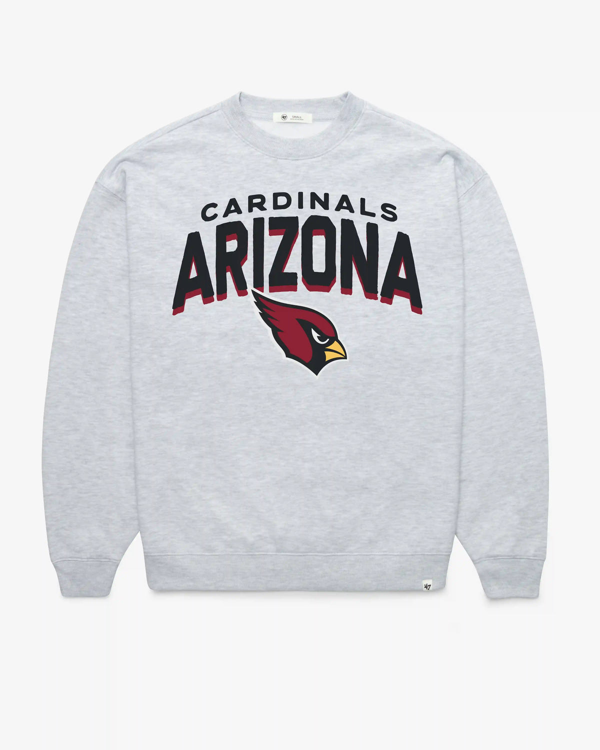 ARIZONA CARDINALS CAMPUS ARCH CLOUD '47 OVERSIZED CREW WOMENS