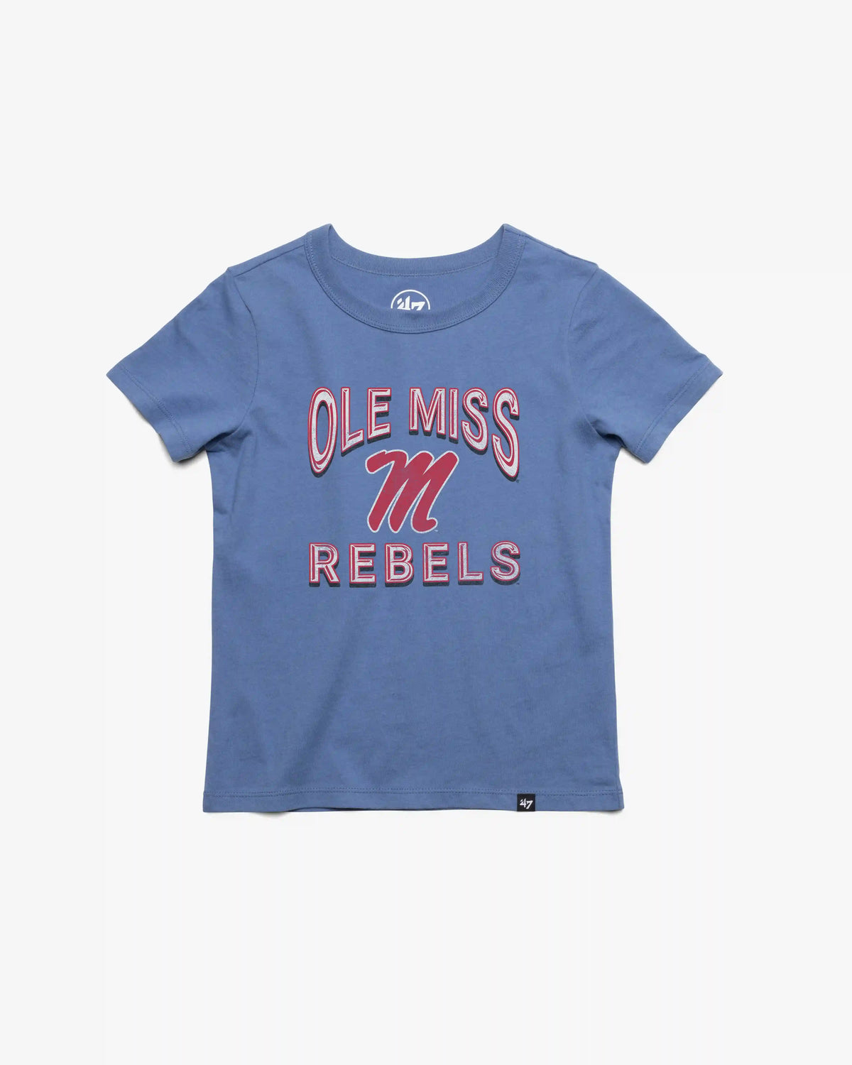 MISSISSIPPI REBELS FAN OUT '47 KID'S FRANKLIN TEE