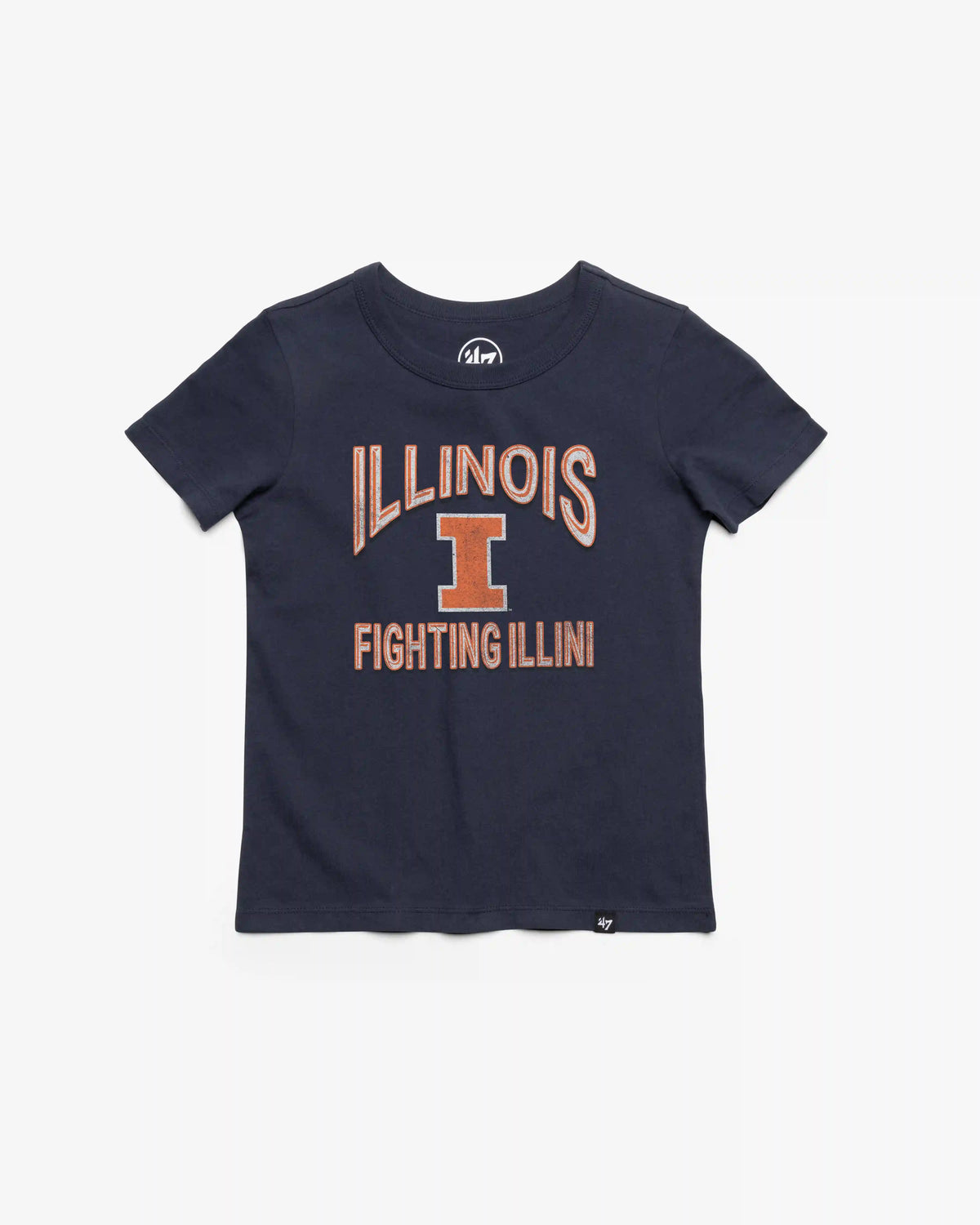 ILLINOIS FIGHTING ILLINI FAN OUT '47 KID'S FRANKLIN TEE