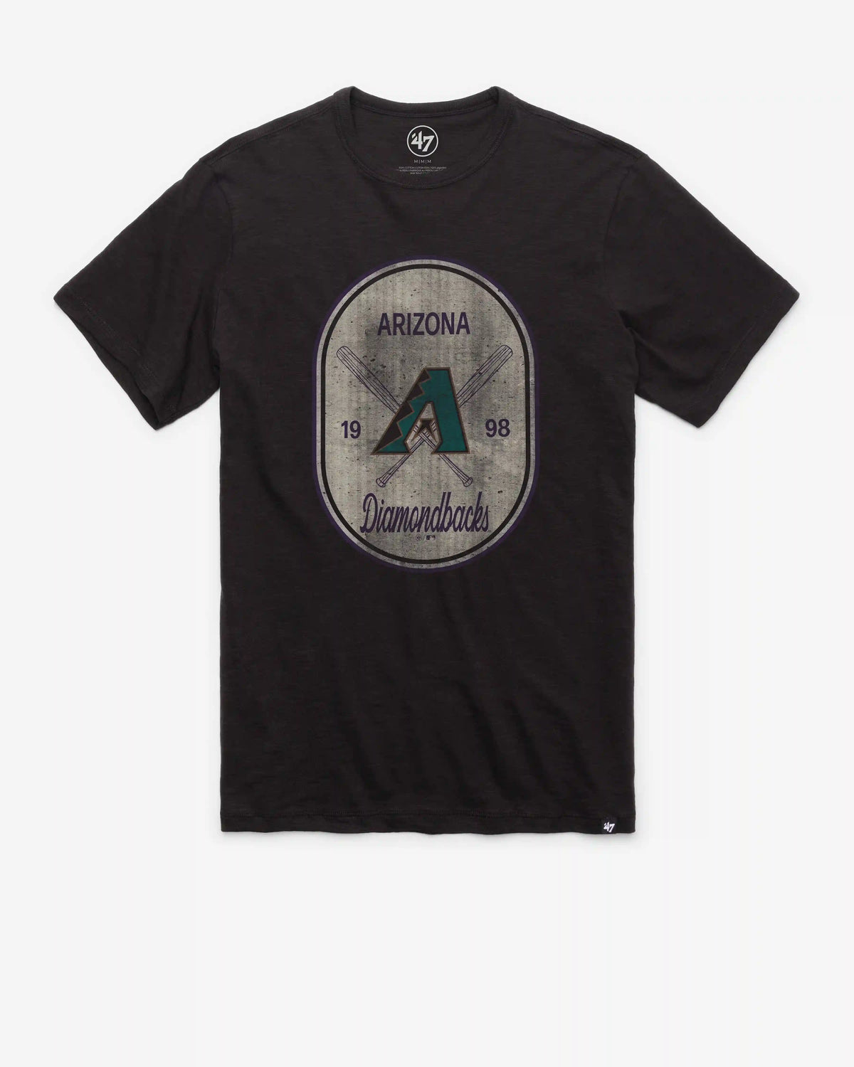 ARIZONA DIAMONDBACKS COOPERSTOWN CROSS PATCH '47 SCRUM TEE