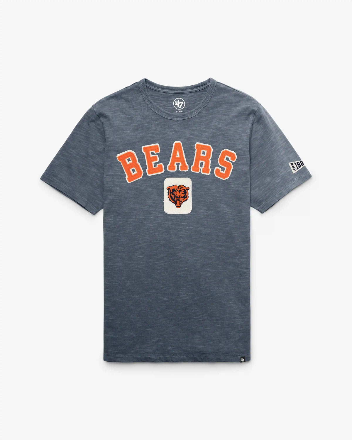 CHICAGO BEARS HISTORIC SEYMOORE WELL WORN '47 HEAVY SLUB TEE
