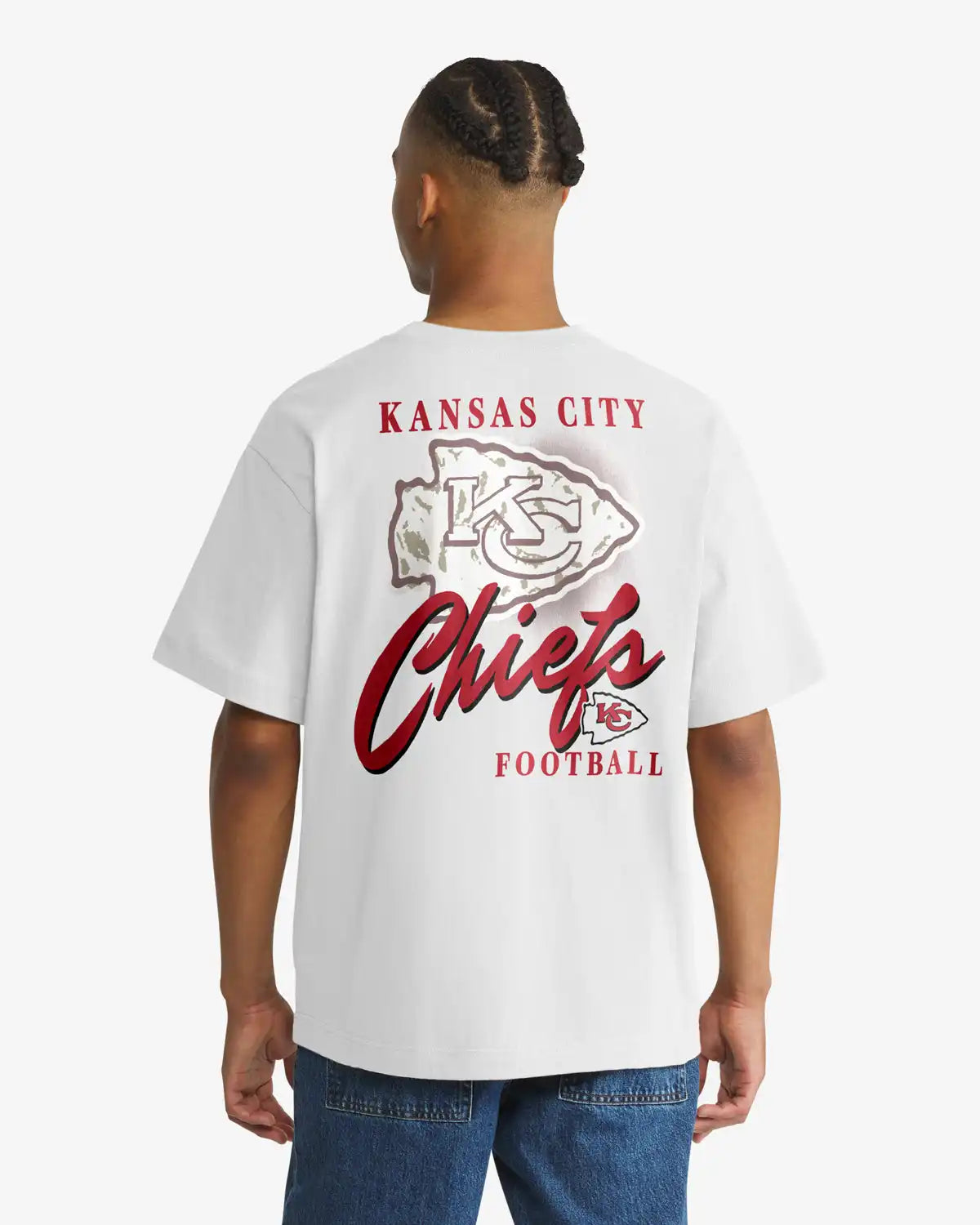 KANSAS CITY CHIEFS BACKER SCRIPT ILLUSTRATED '47 FOUNDATION TEE