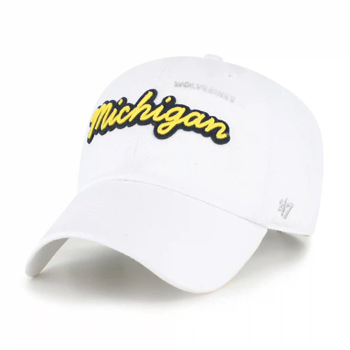 Michigan Wolverines Trendy Script '47 Clean Up