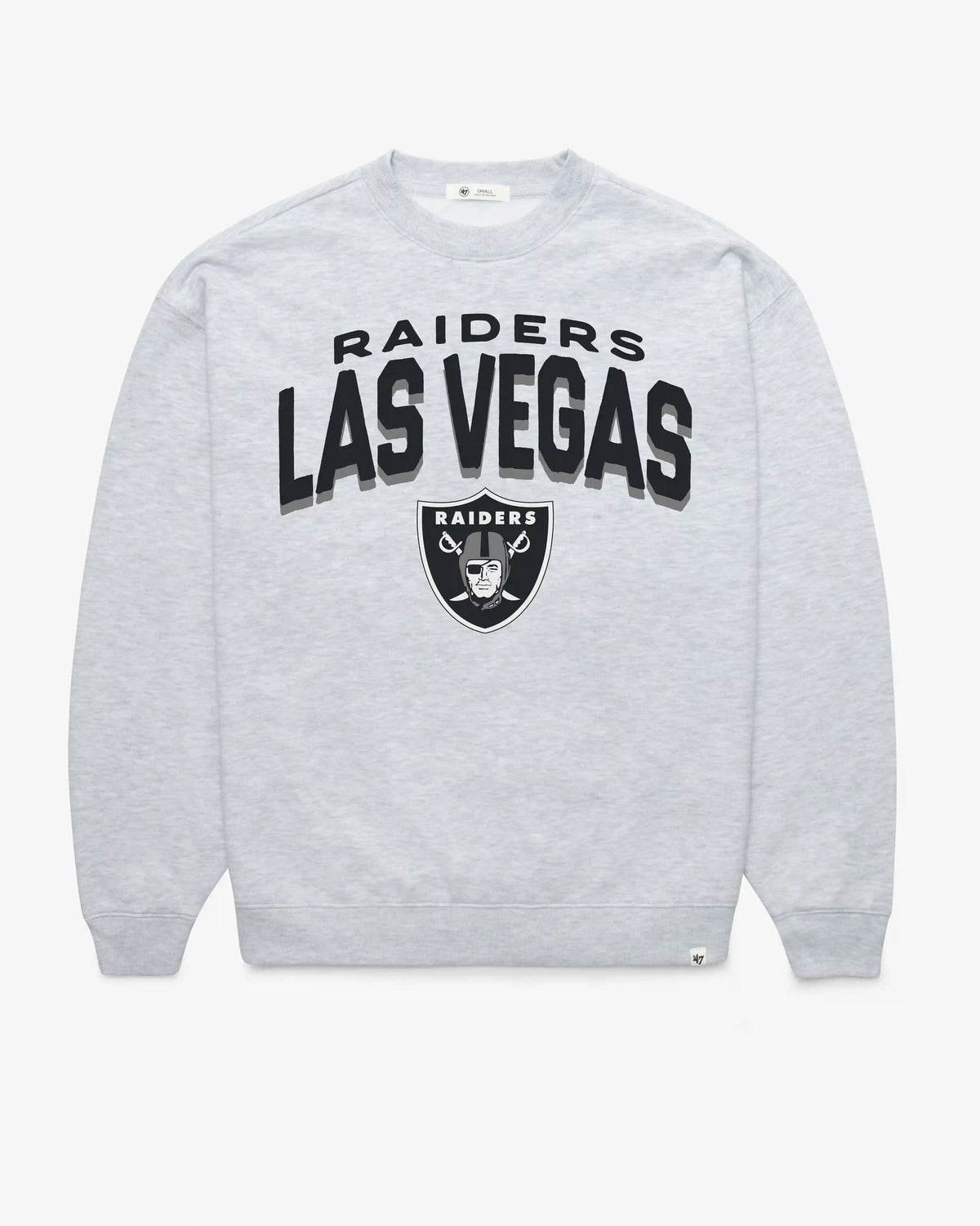 LAS VEGAS RAIDERS CAMPUS ARCH CLOUD '47 OVERSIZED CREW WOMENS