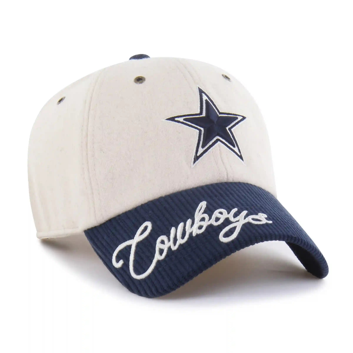 DALLAS COWBOYS ROPE SCRIPT TWO TONE '47 WOMEN'S CLEAN UP