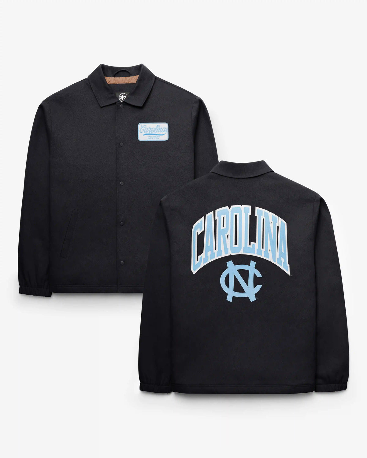 NORTH CAROLINA TAR HEELS UNC VINTAGE RETREAD '47 COACHES JACKET
