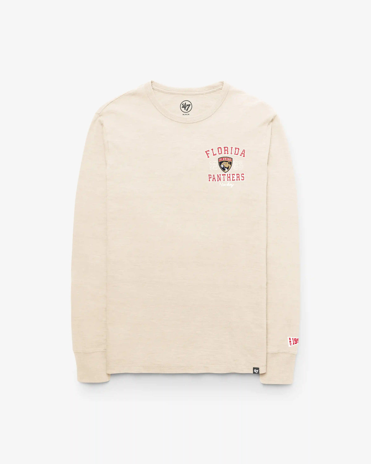FLORIDA PANTHERS EGREMONT WELL WORN '47 HEAVY SLUB LONG SLEEVE TEE
