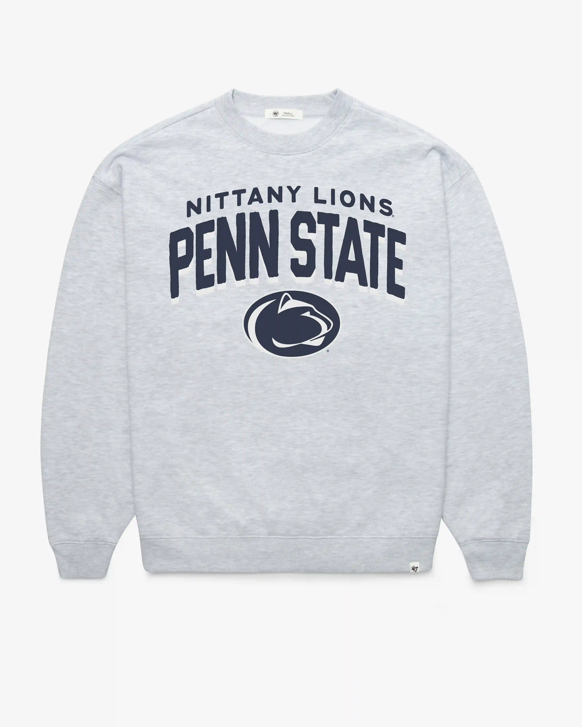 PENN STATE NITTANY LIONS CAMPUS ARCH CLOUD '47 OVERSIZED CREW WOMENS
