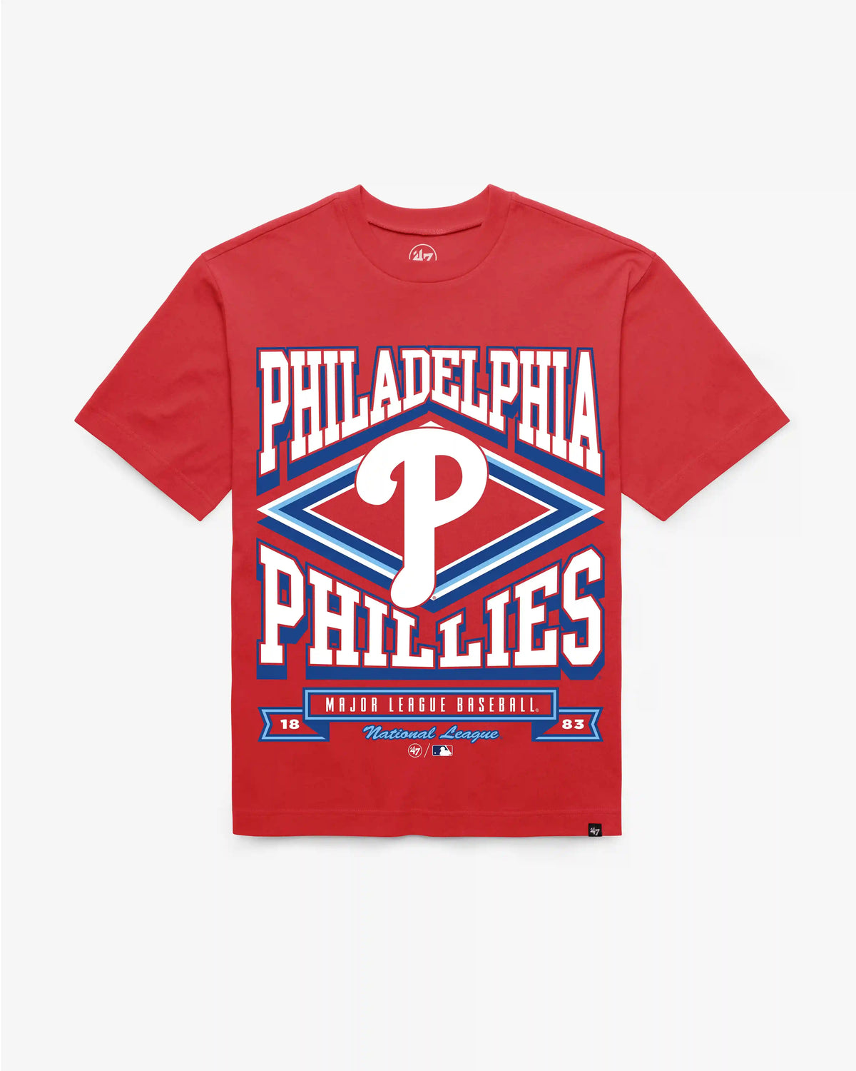 PHILADELPHIA PHILLIES HEATER '47 FOUNDATION TEE