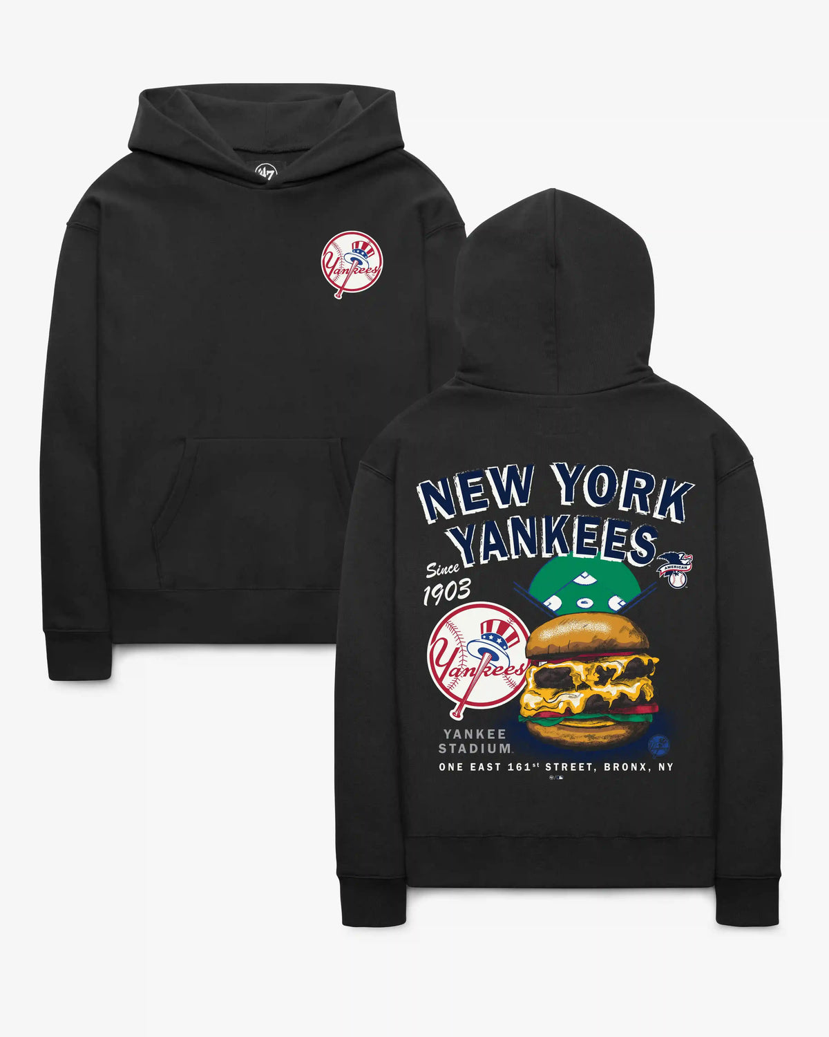 NEW YORK YANKEES STADIUM EATS '47 FOUNDATION HOOD