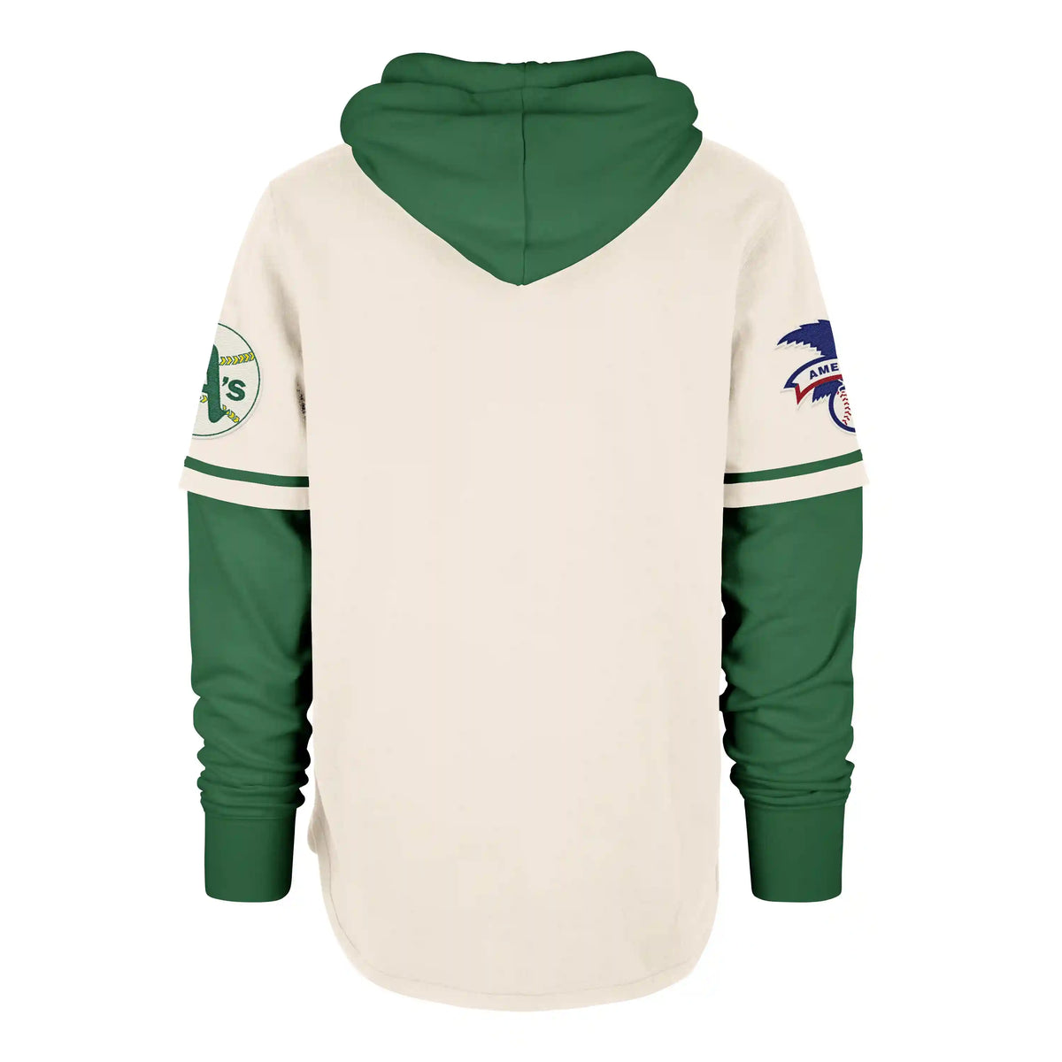 ATHLETICS BASEBALL COOPERSTOWN TRIFECTA '47 SHORTSTOP PULLOVER HOOD