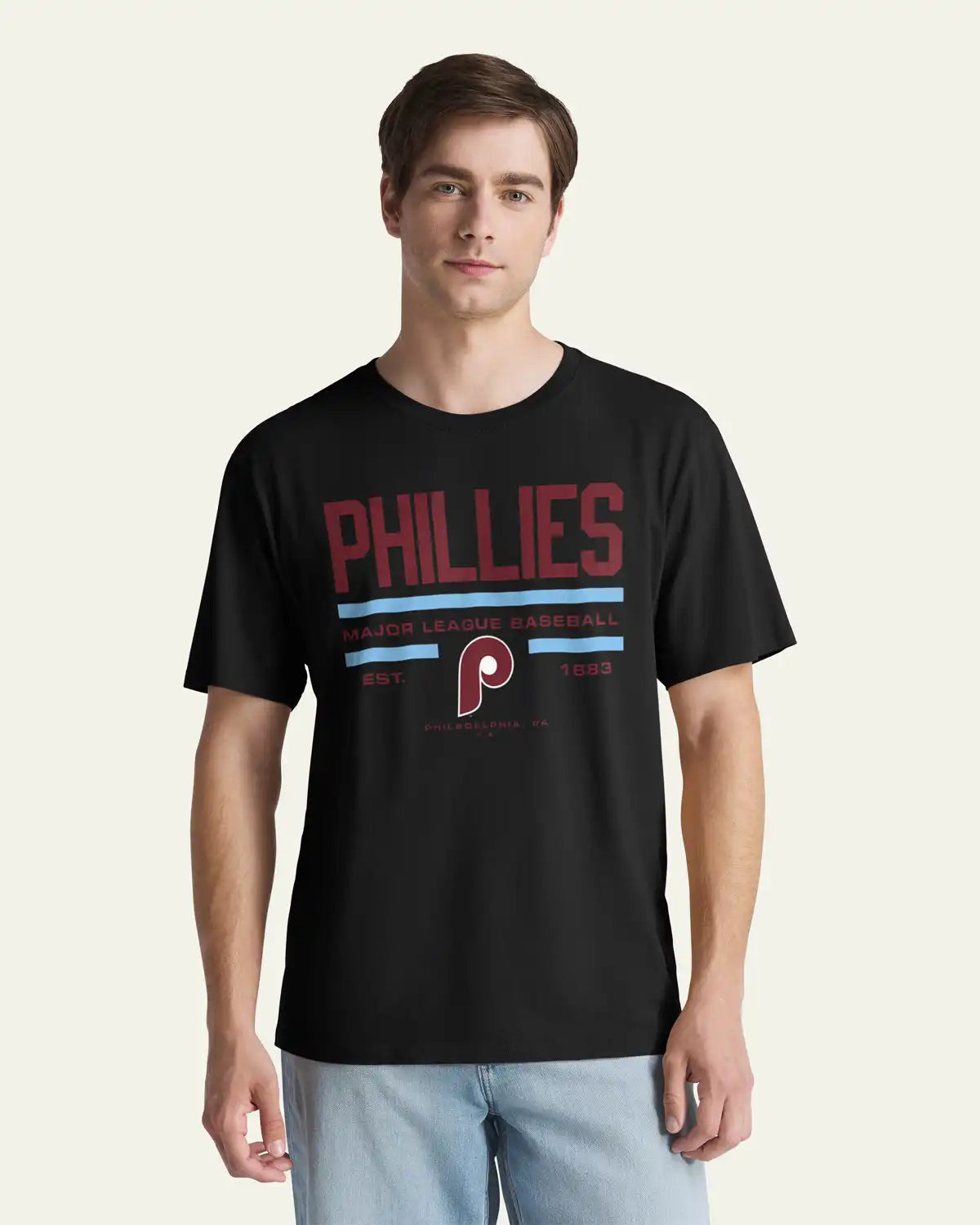 PHILADELPHIA PHILLIES STACK BLOCK '47 EVERYDAY TEE