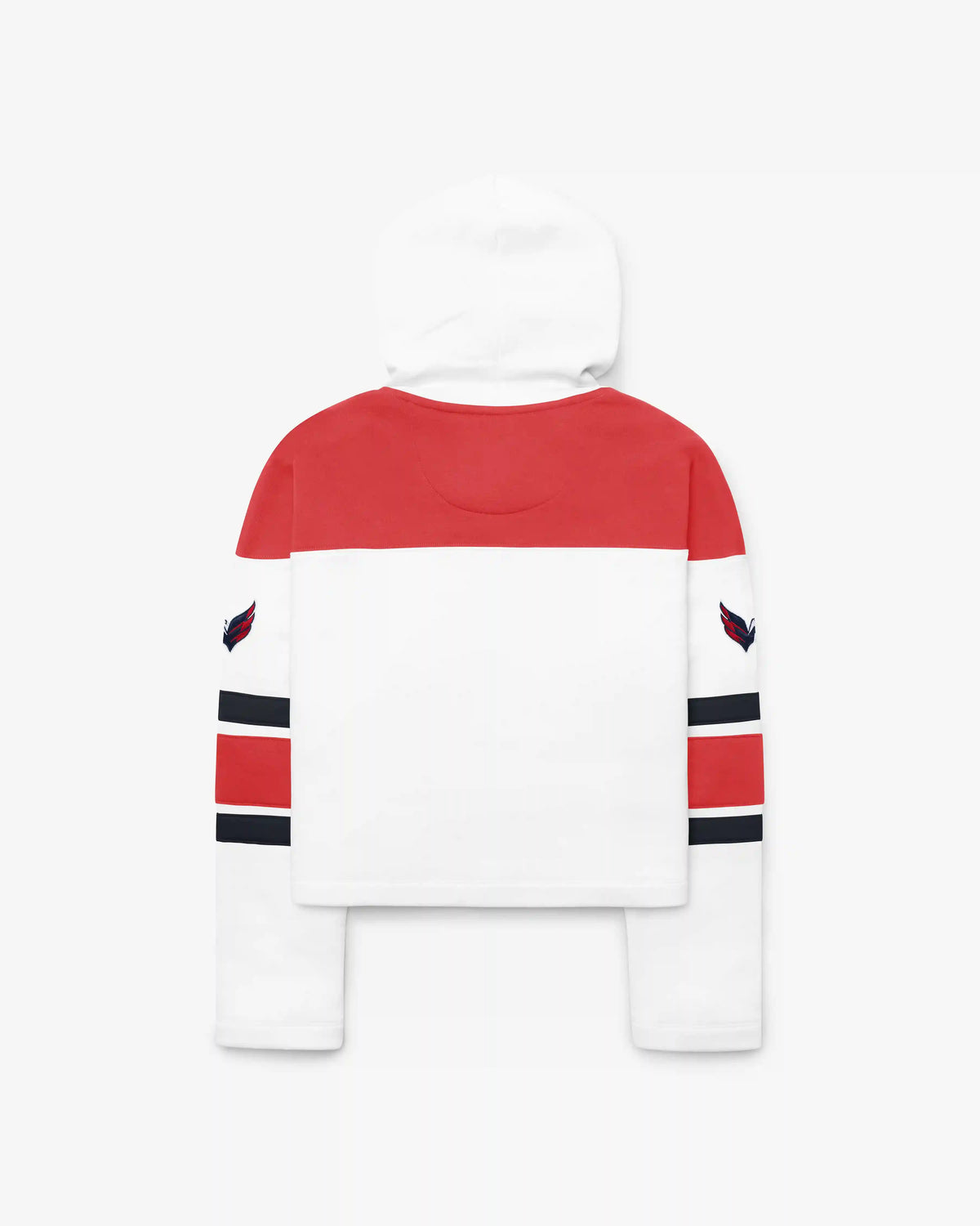WASHINGTON CAPITALS CUT THRU CROPPED '47 WOMEN'S SUPERIOR LACER HOOD
